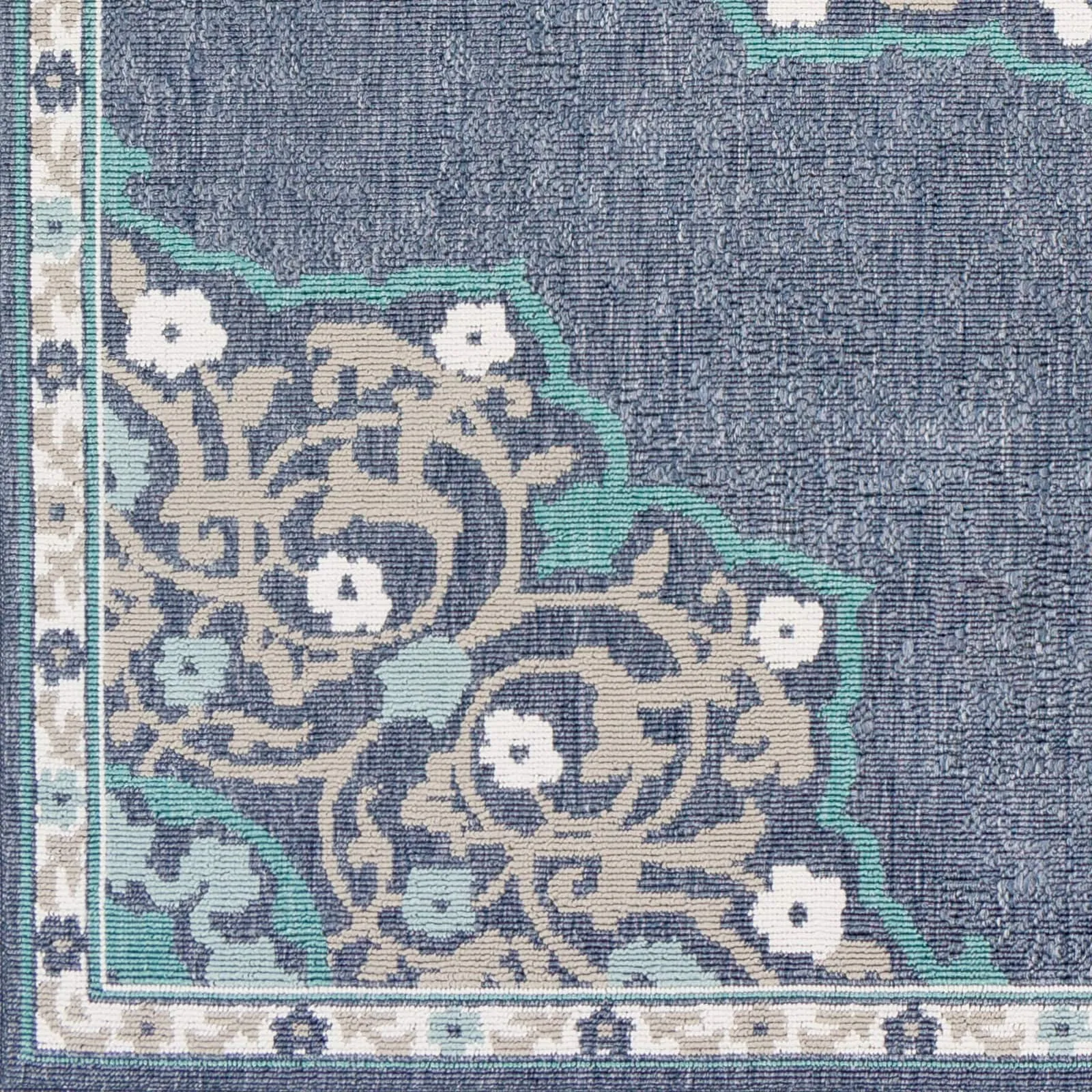 Erminio Medallion Indoor/ Outdoor Area Rug - 7'3 Round