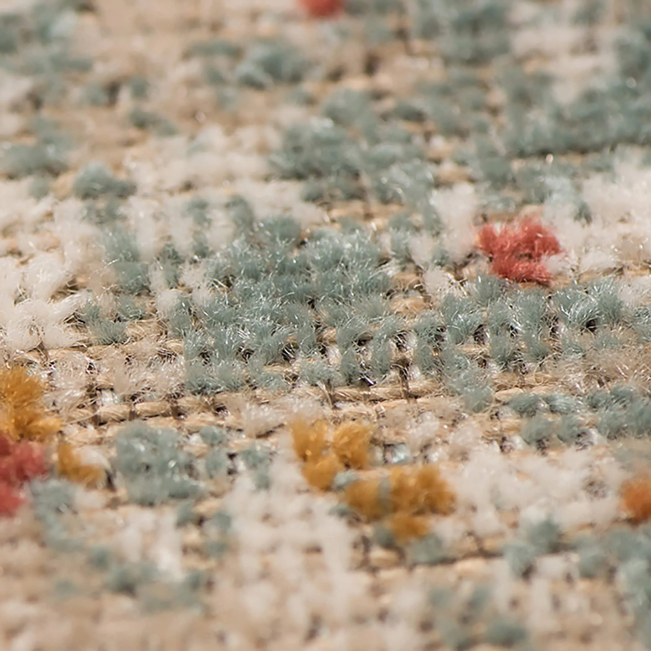 Ethereal Vintage Bordered Area Rug