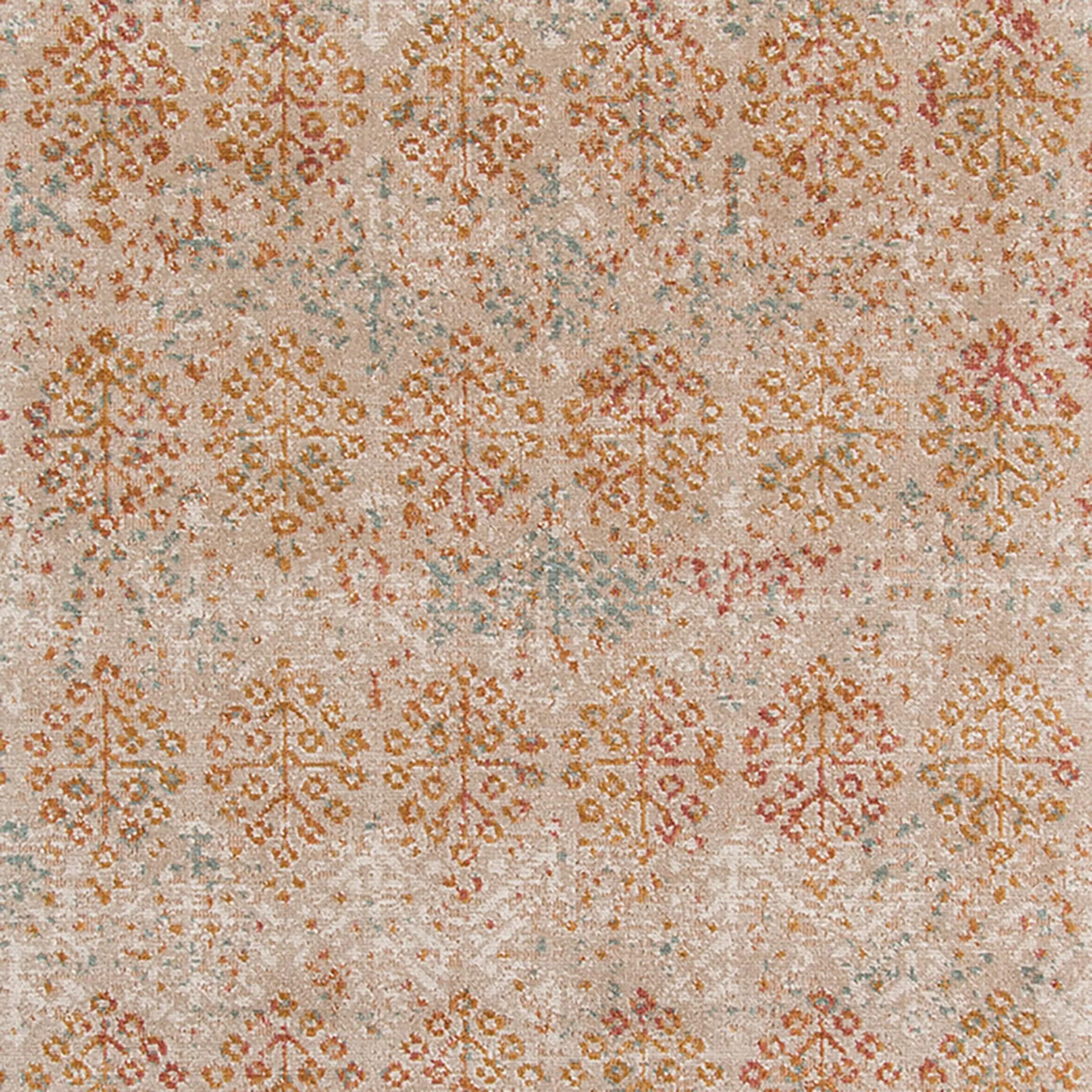Ethereal Vintage Bordered Area Rug