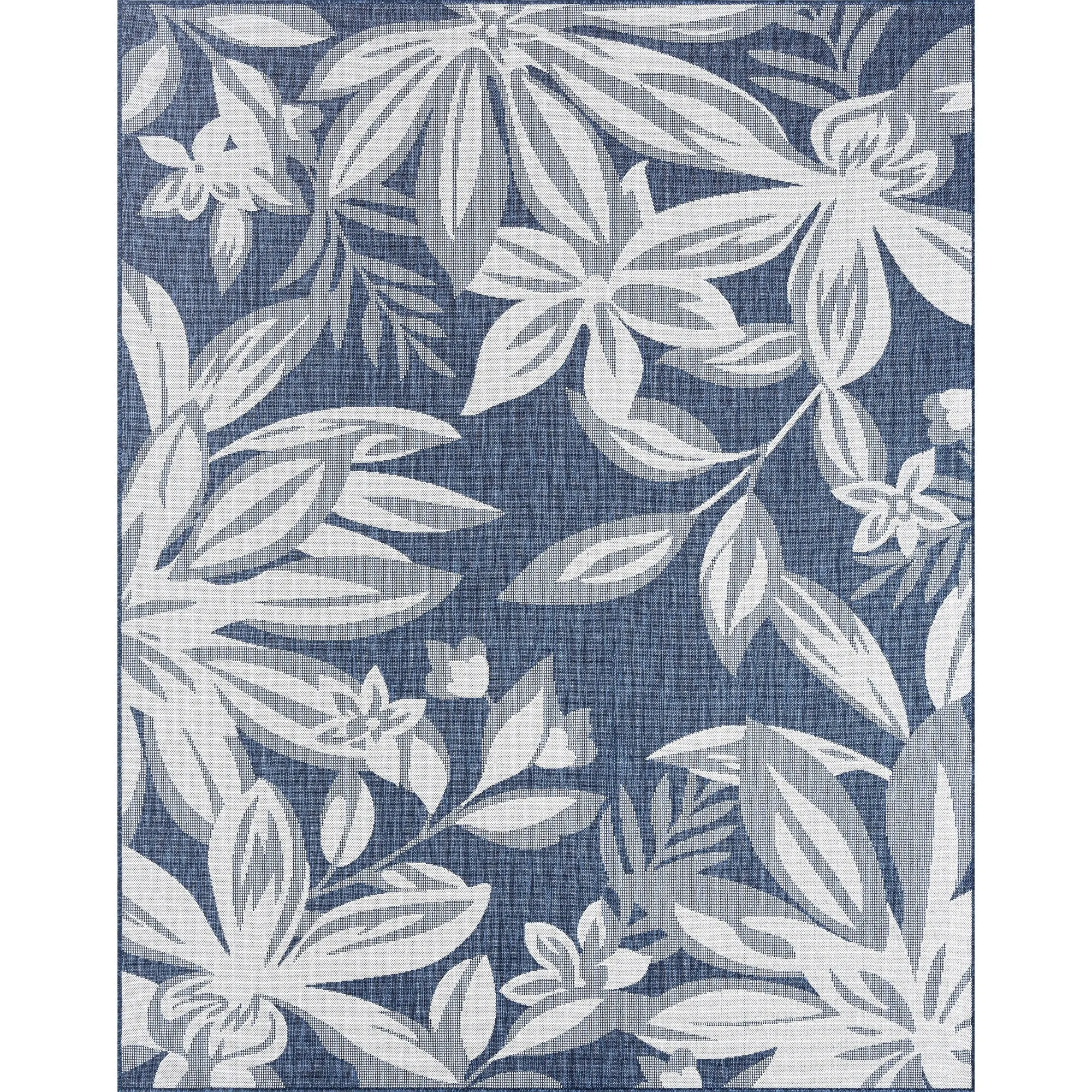Exo Coastal Floral Indoor/Outdoor Area Rug