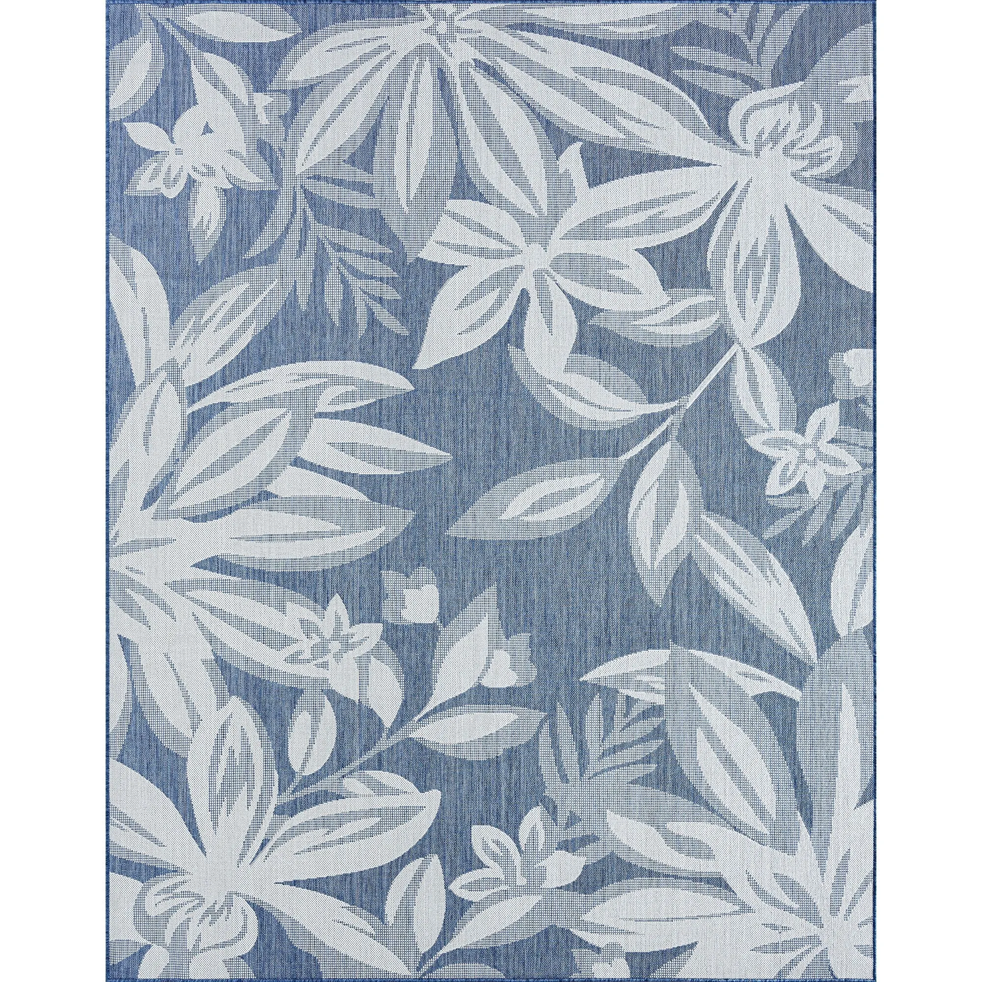 Exo Coastal Floral Indoor/Outdoor Area Rug