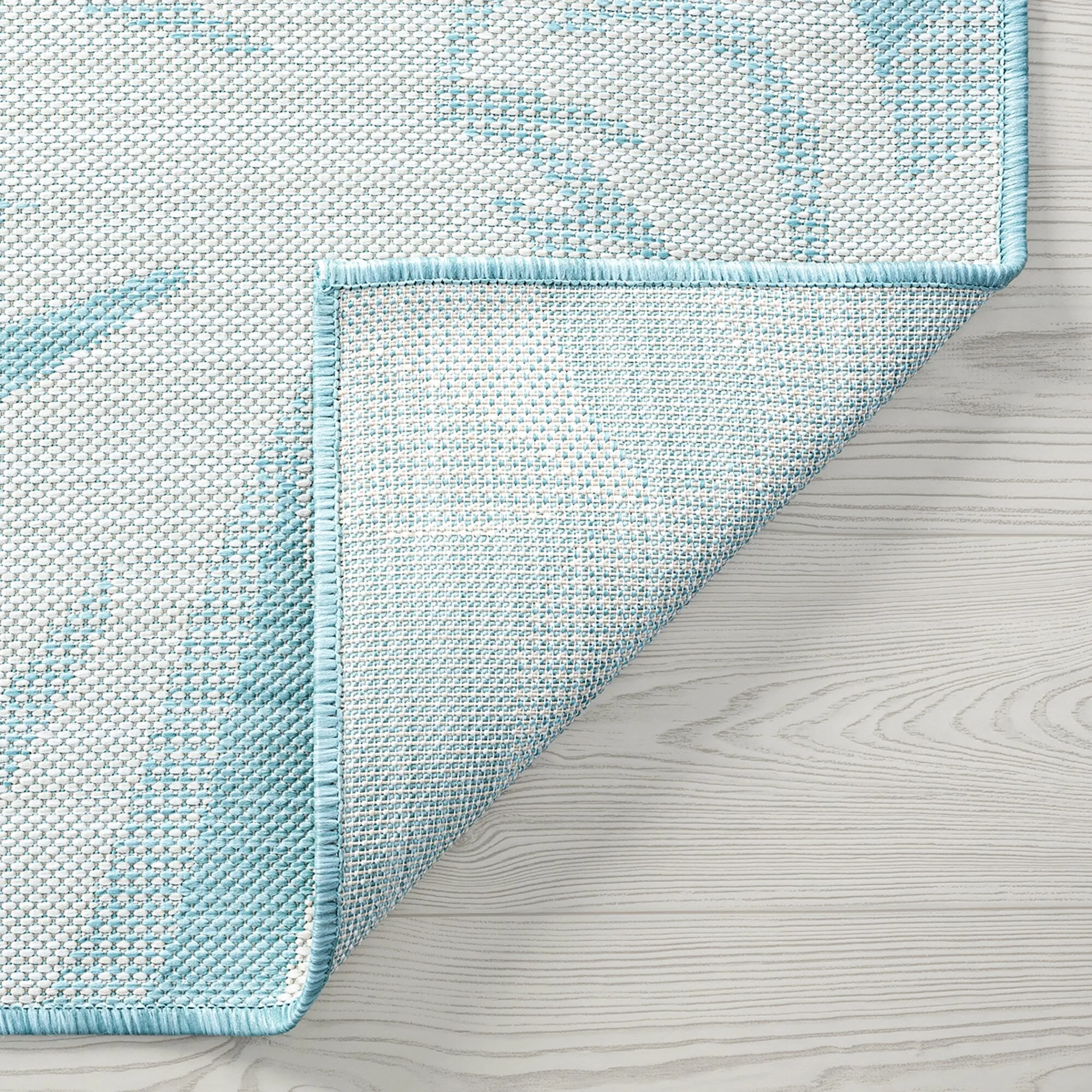 Exo Coastal Floral Indoor/Outdoor Area Rug