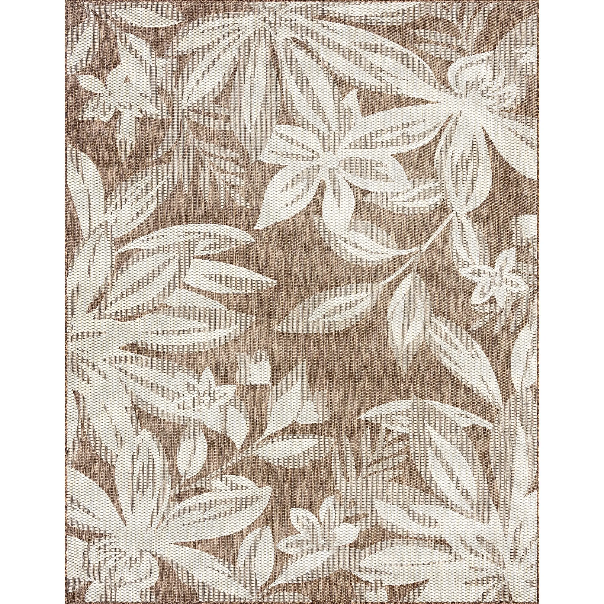Exo Coastal Floral Indoor/Outdoor Area Rug
