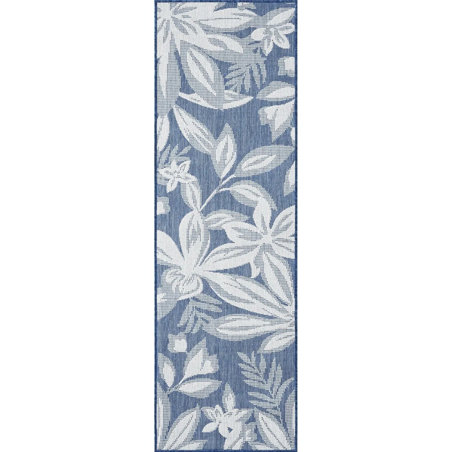Exo Coastal Floral Indoor/Outdoor Area Rug