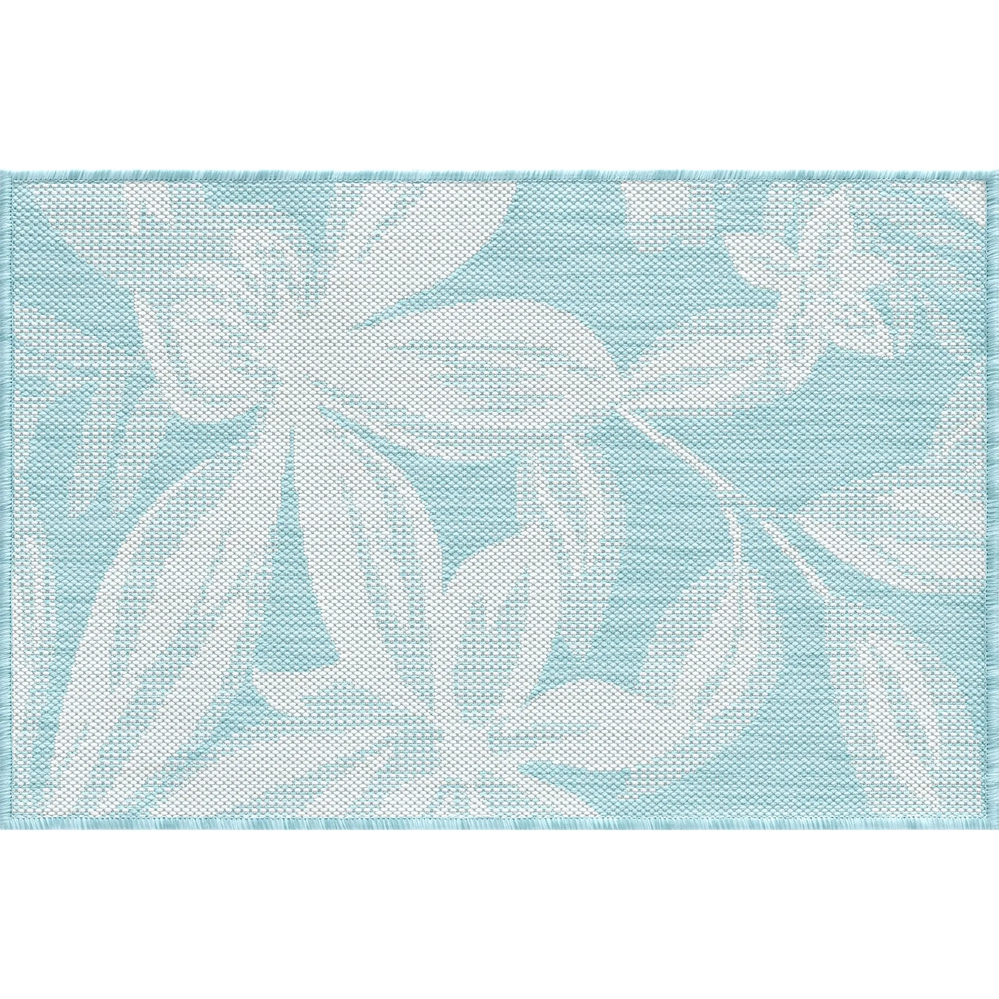 Exo Coastal Floral Indoor/Outdoor Area Rug