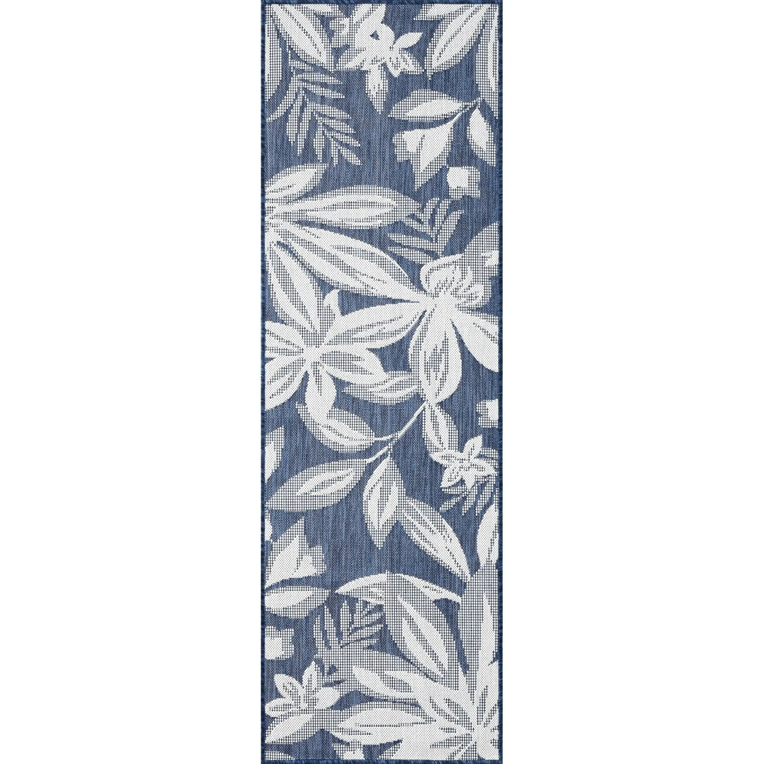 Exo Coastal Floral Indoor/Outdoor Area Rug