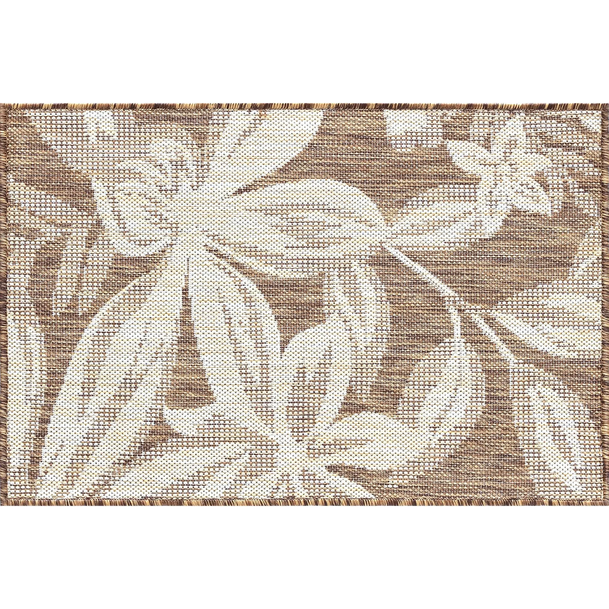 Exo Coastal Floral Indoor/Outdoor Area Rug