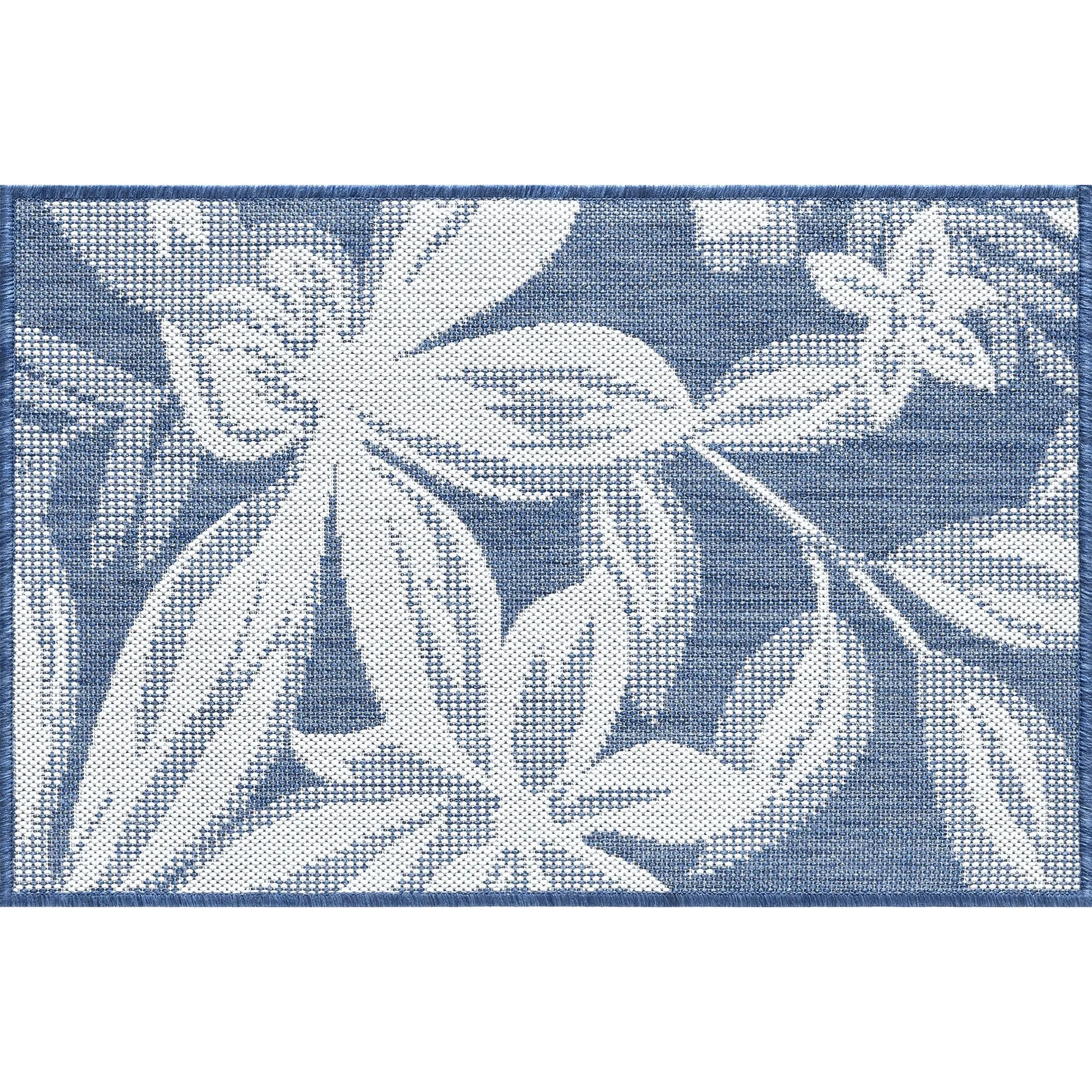 Exo Coastal Floral Indoor/Outdoor Area Rug