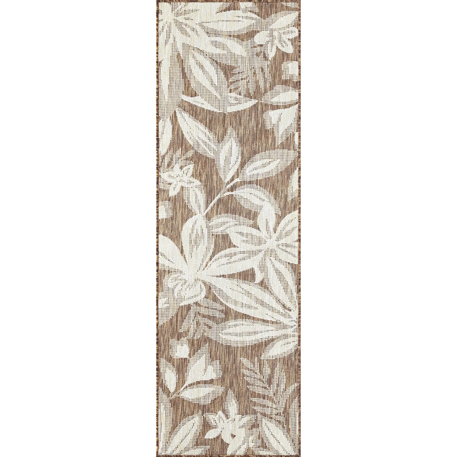 Exo Coastal Floral Indoor/Outdoor Area Rug