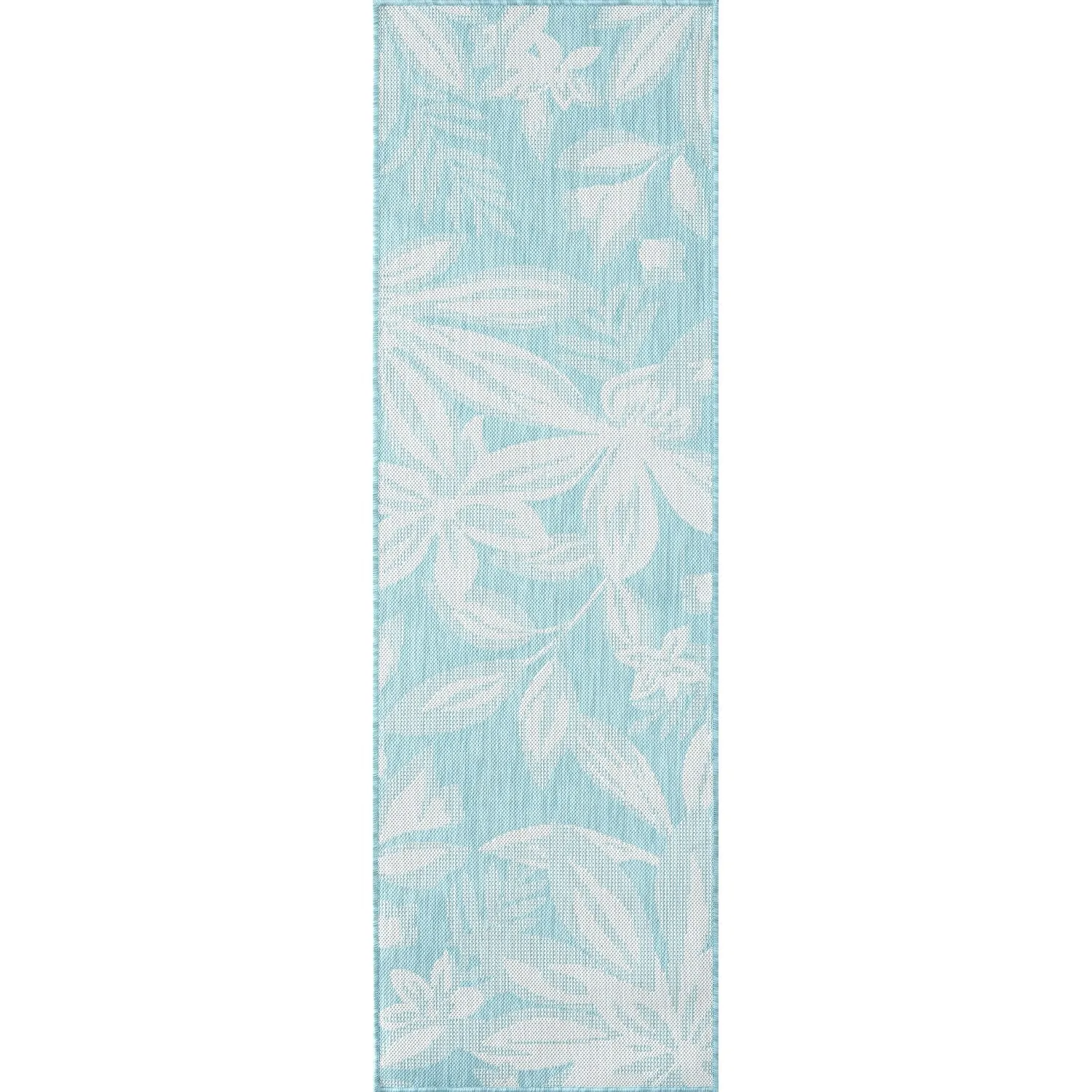 Exo Coastal Floral Indoor/Outdoor Area Rug