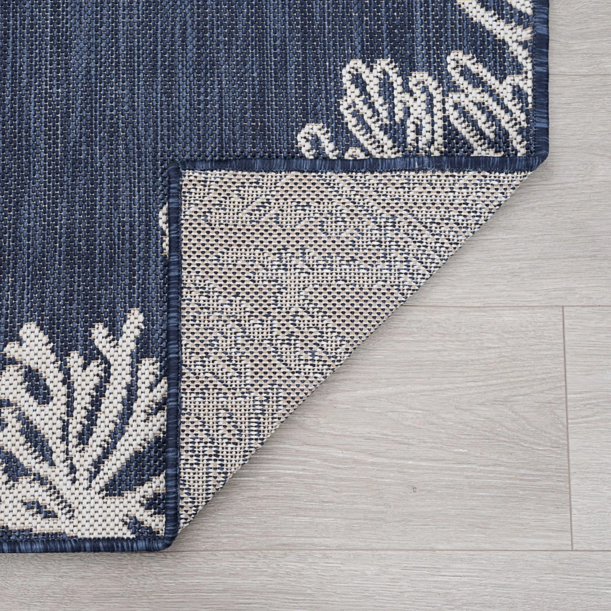 Exo Coastal Graphic Print Indoor/Outdoor Area Rug