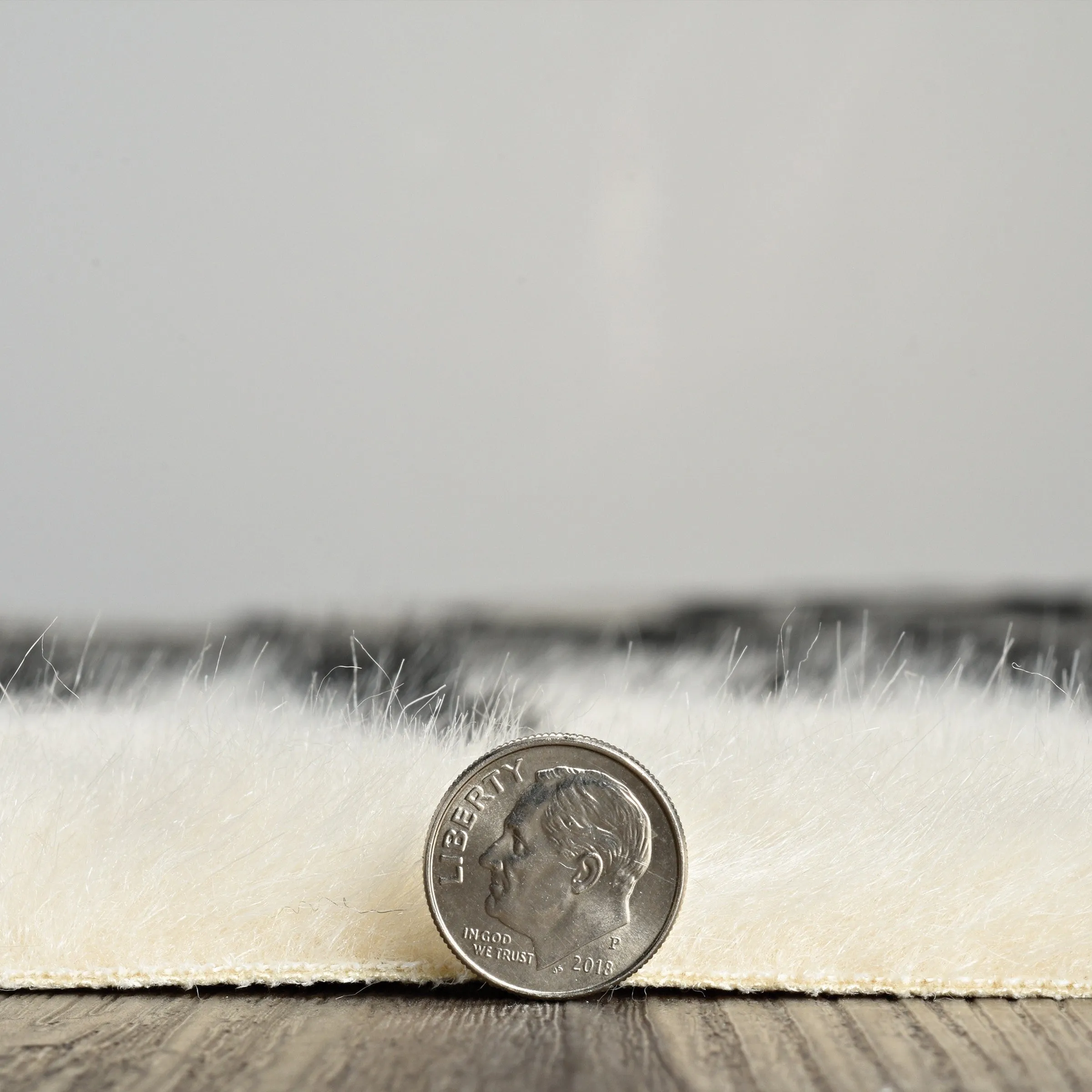 Faux Cowhide Area Rug - 5' x 6'6