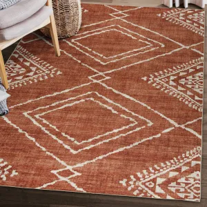 FH Home Machine Washable Area Rug - Stain Resistant Non-Shed Eco-Friendly