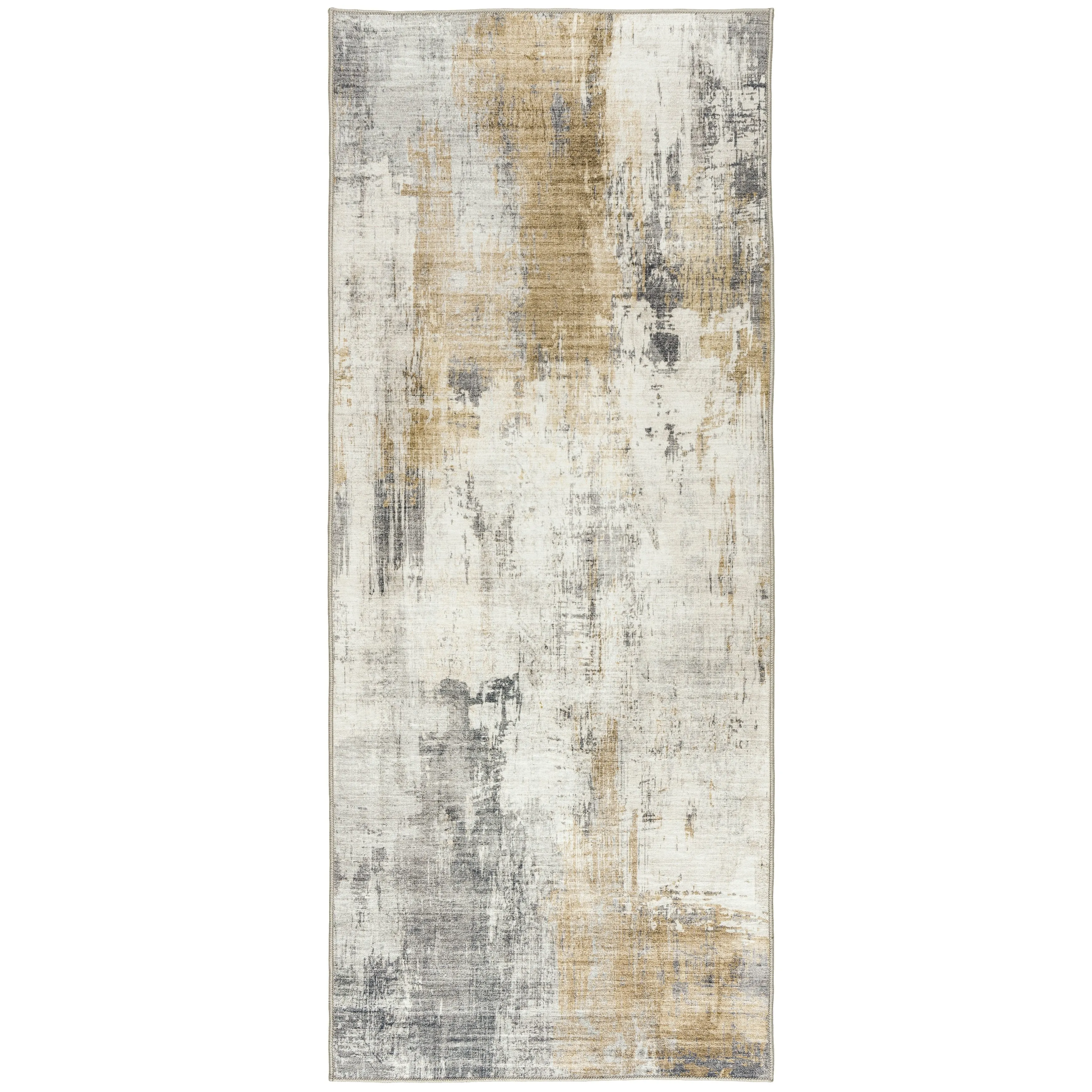 FH Home Machine Washable Area Rug - Stain Resistant Non-Shed Eco-Friendly