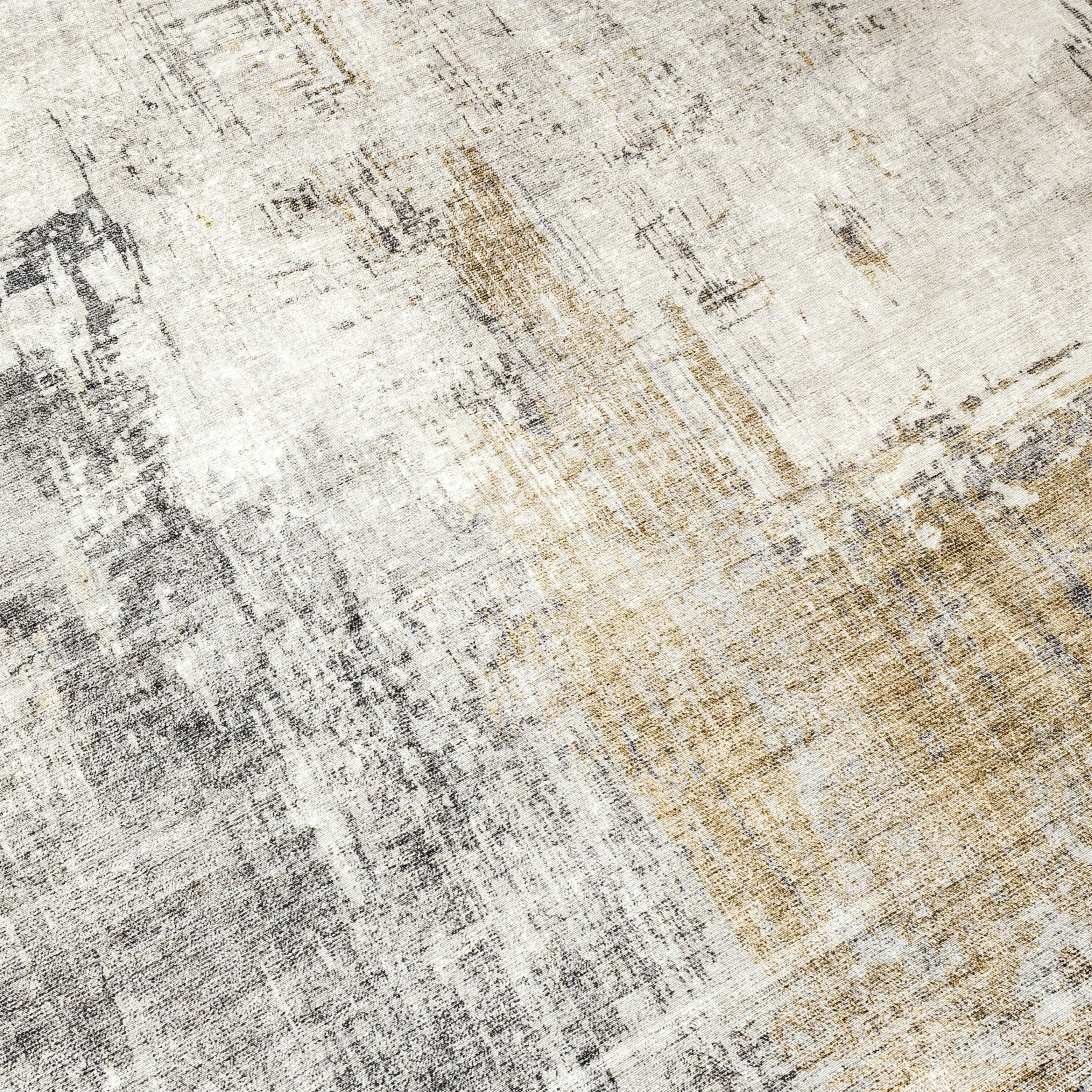 FH Home Machine Washable Area Rug - Stain Resistant Non-Shed Eco-Friendly