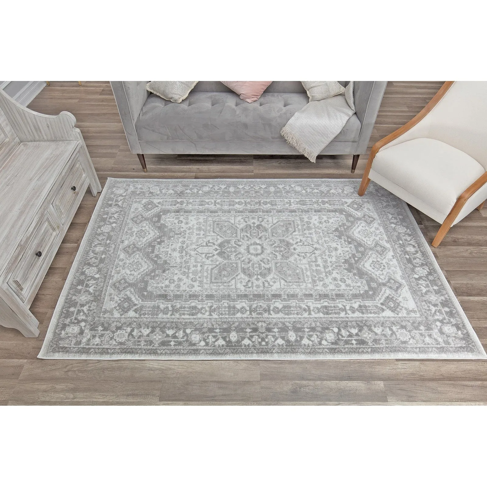 Freida Vintage Medallion Area Rug By Rugs America