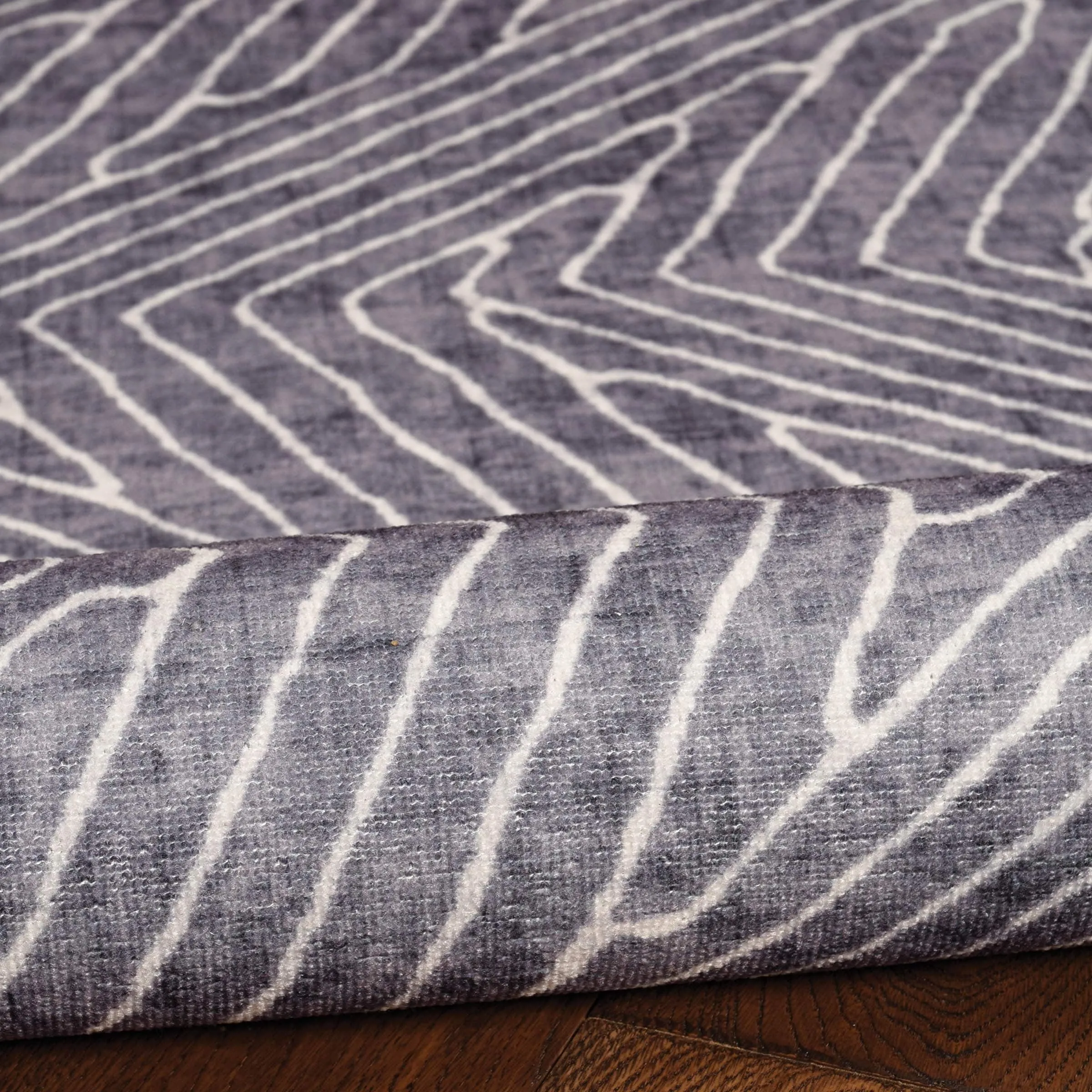 Fuller Machine Washable Geometric Area Rug
