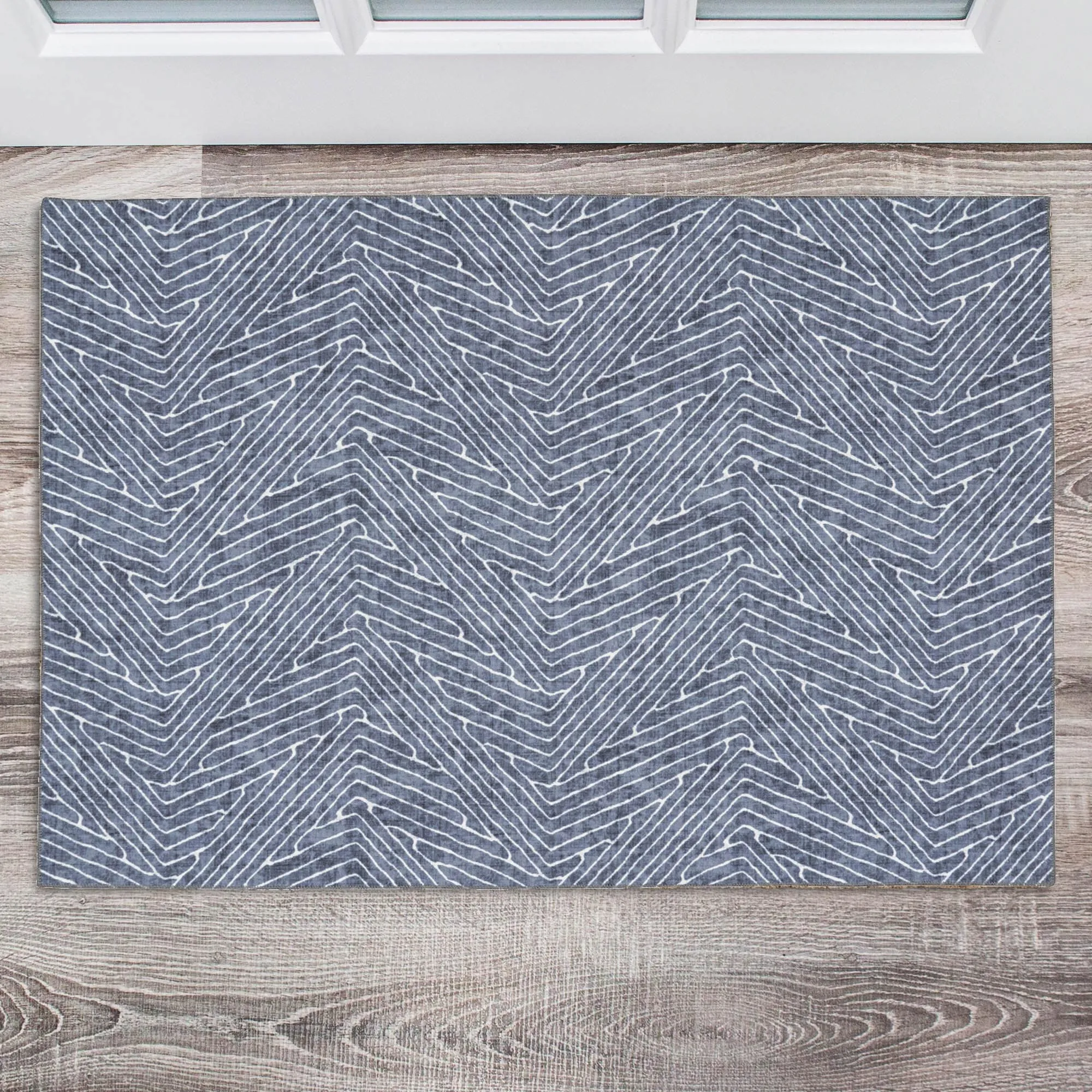 Fuller Machine Washable Geometric Area Rug