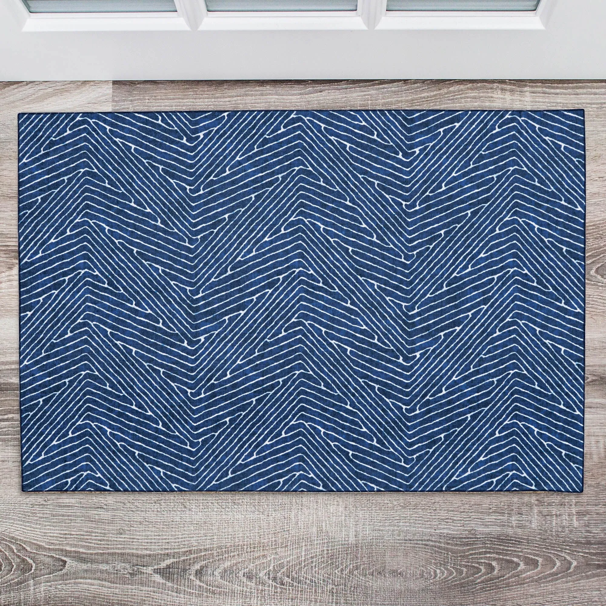Fuller Machine Washable Geometric Area Rug