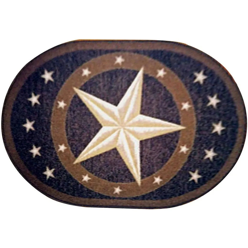 Furnish My Place Texas Star Cowboy Area Kids Rug