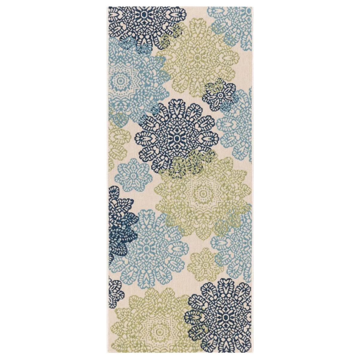 GAD Posey Geometric Medallion Indoor/ Outdoor Area Rug
