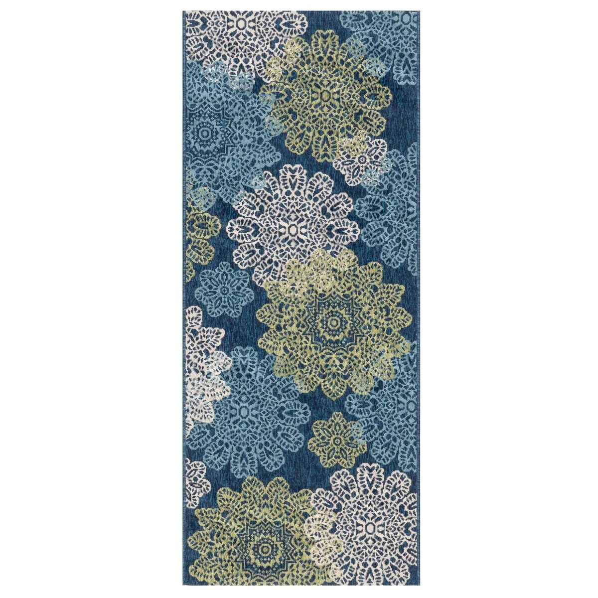 GAD Posey Geometric Medallion Indoor/ Outdoor Area Rug