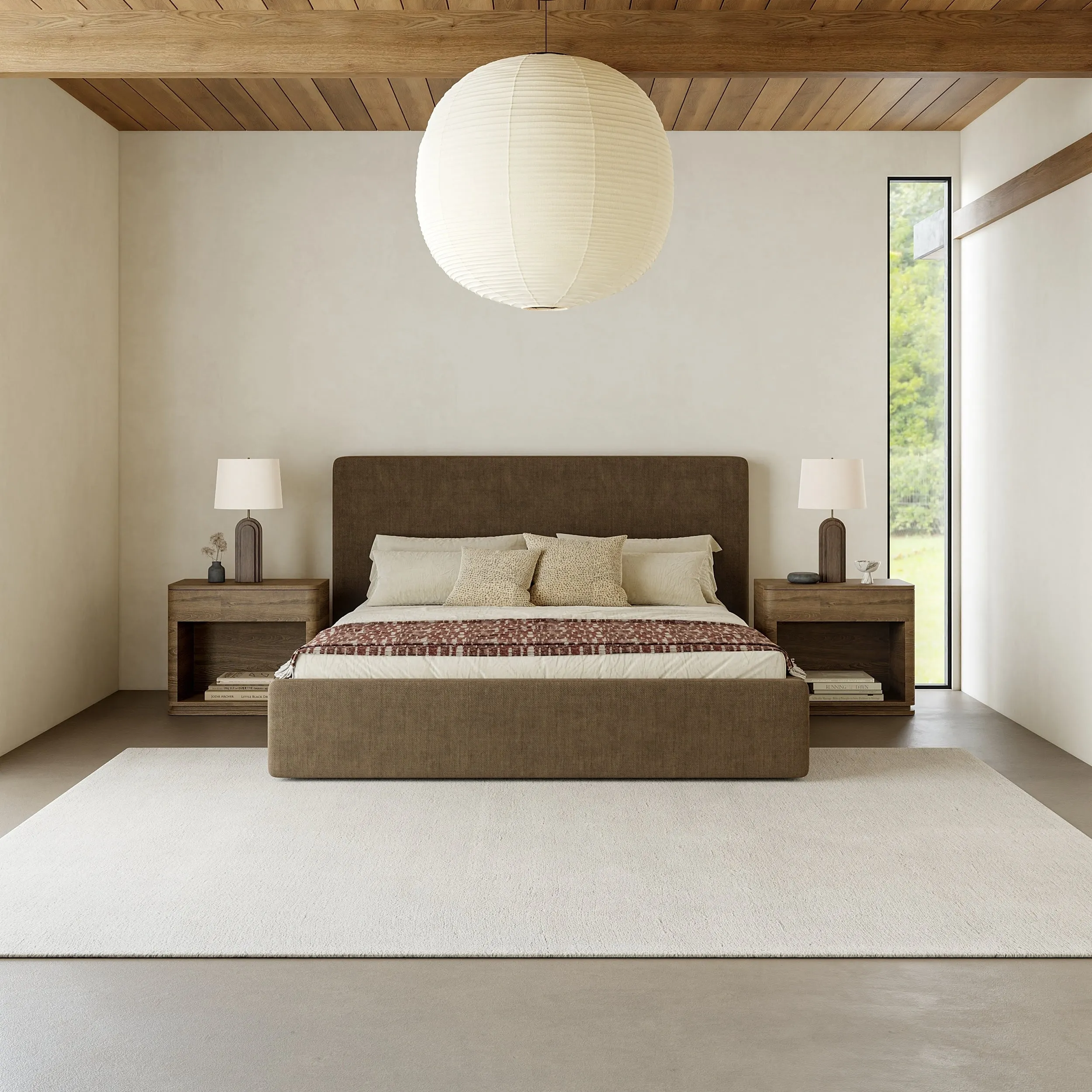 Gaia New Zealand Wool Shag Area Rug