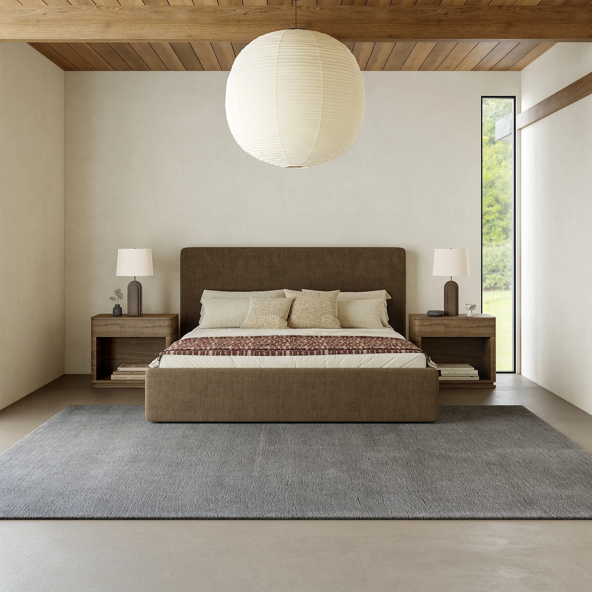 Gaia New Zealand Wool Shag Area Rug