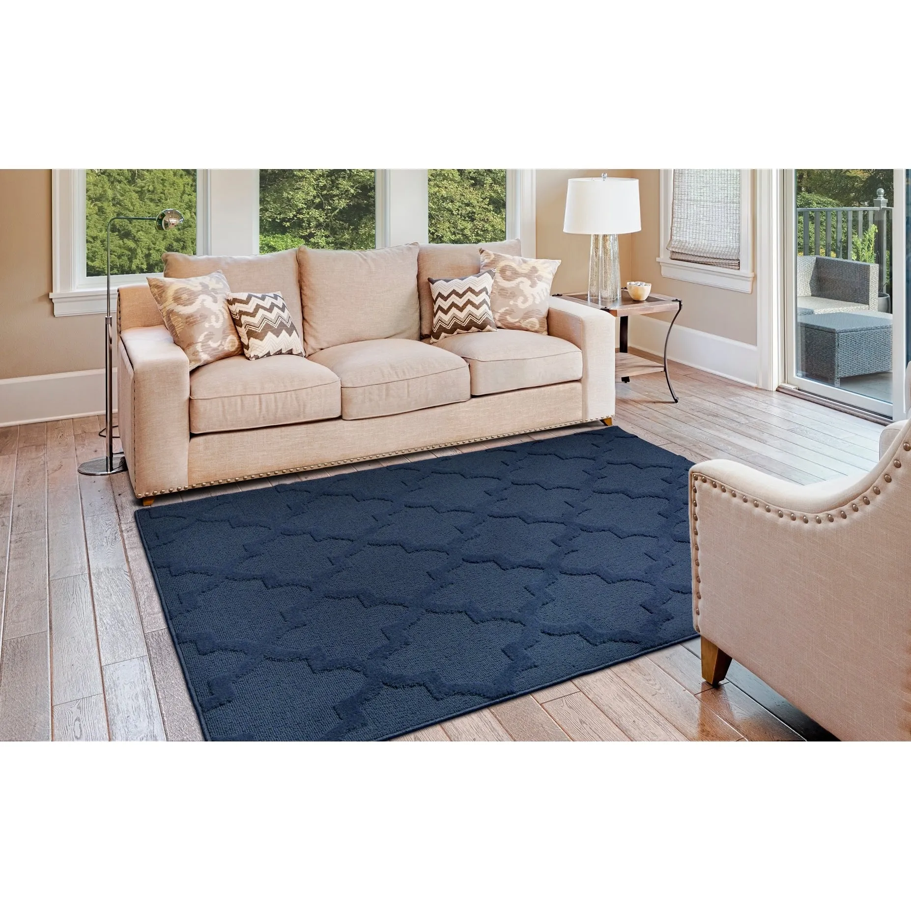 Garland Rug Quatro Polypropylene Indoor Area Rug