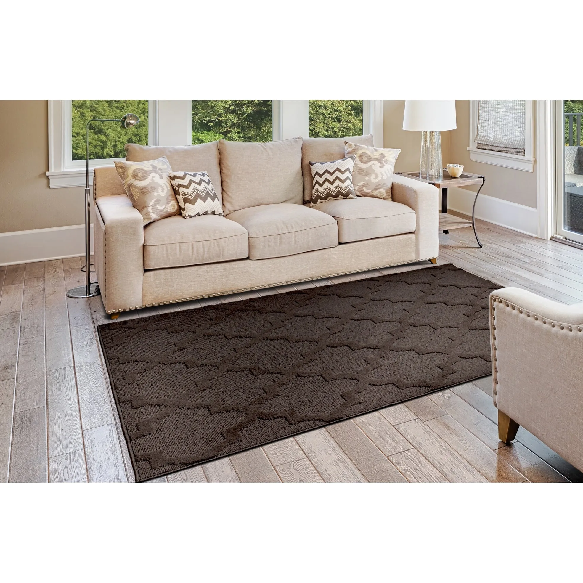 Garland Rug Quatro Polypropylene Indoor Area Rug