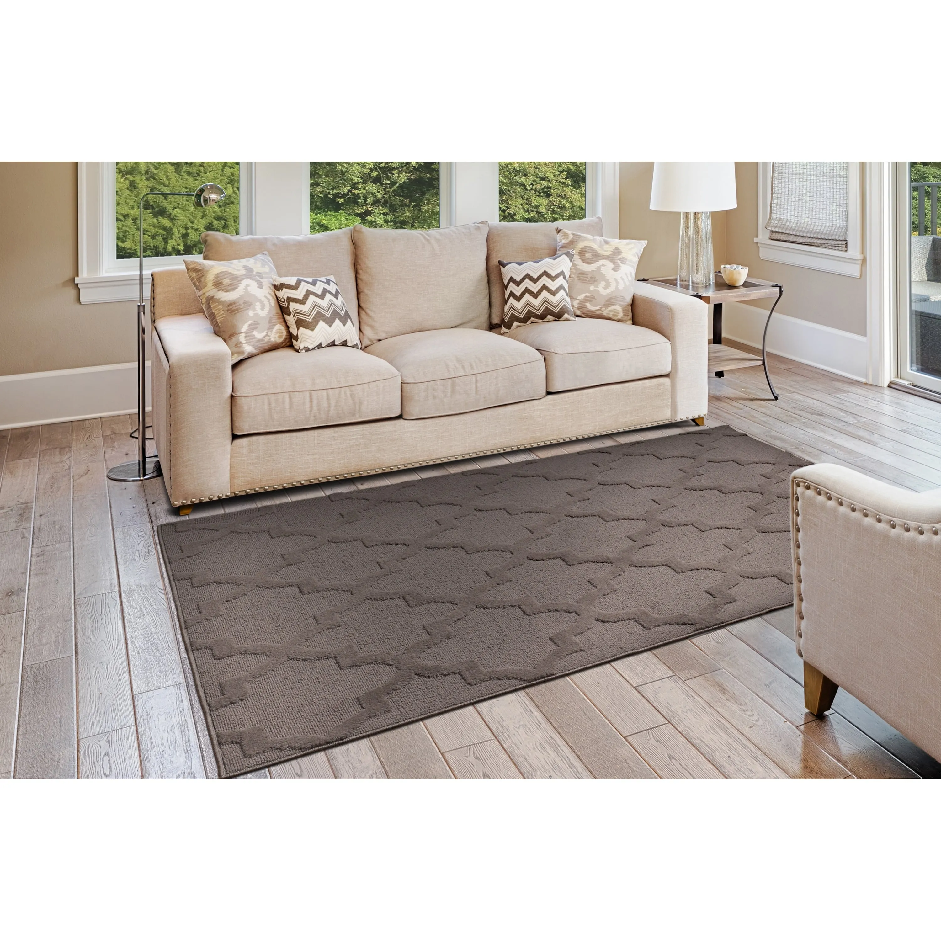 Garland Rug Quatro Polypropylene Indoor Area Rug