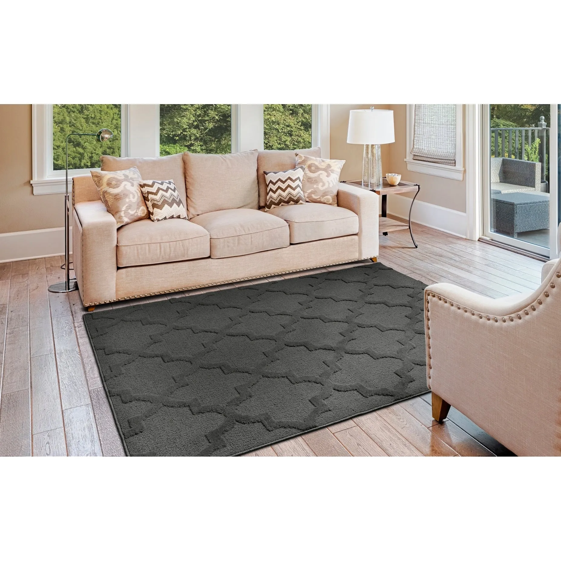 Garland Rug Quatro Polypropylene Indoor Area Rug