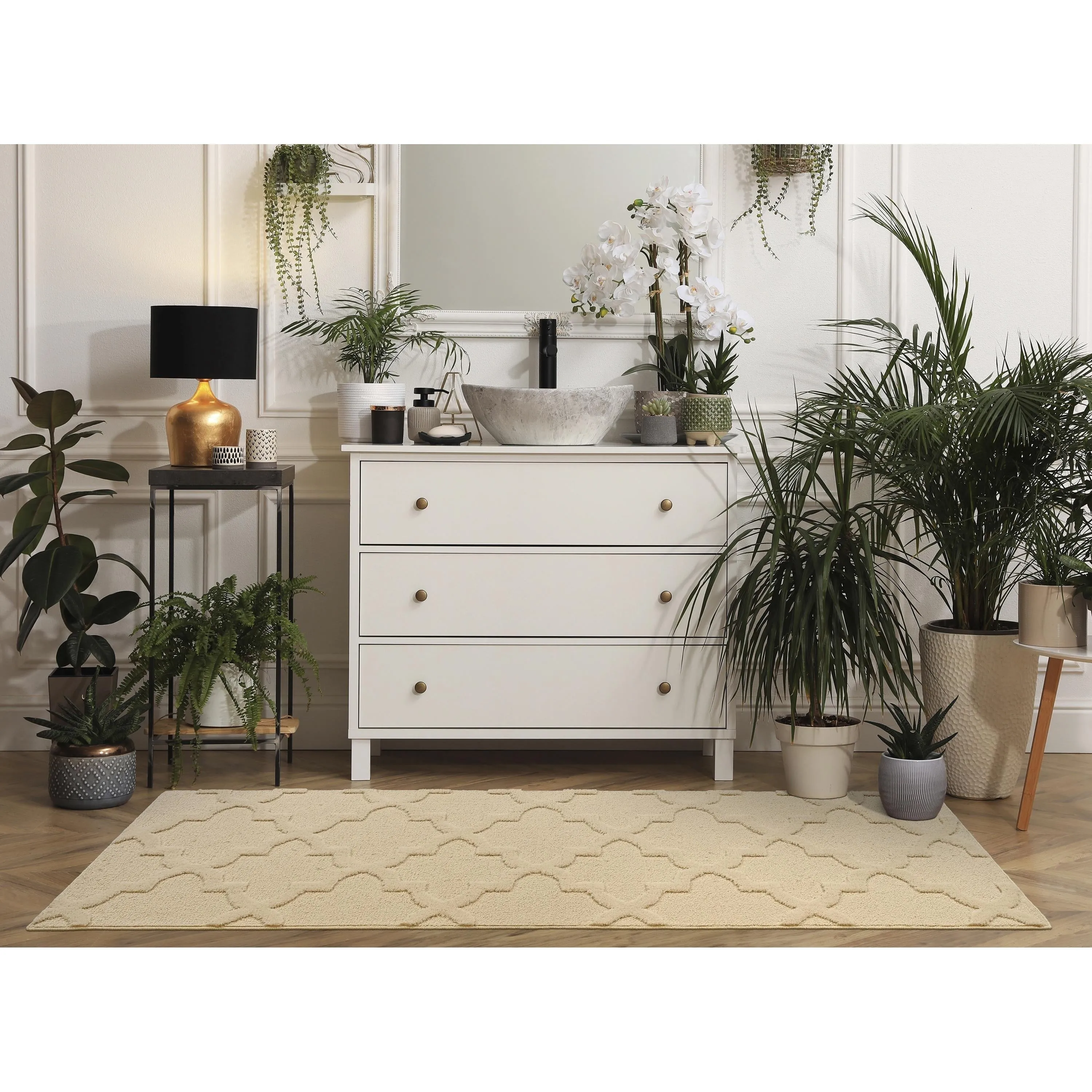 Garland Rug Quatro Polypropylene Indoor Area Rug
