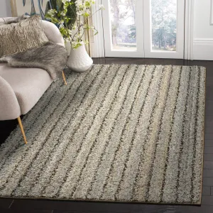 Garland Striped Shag Indoor Area Rug