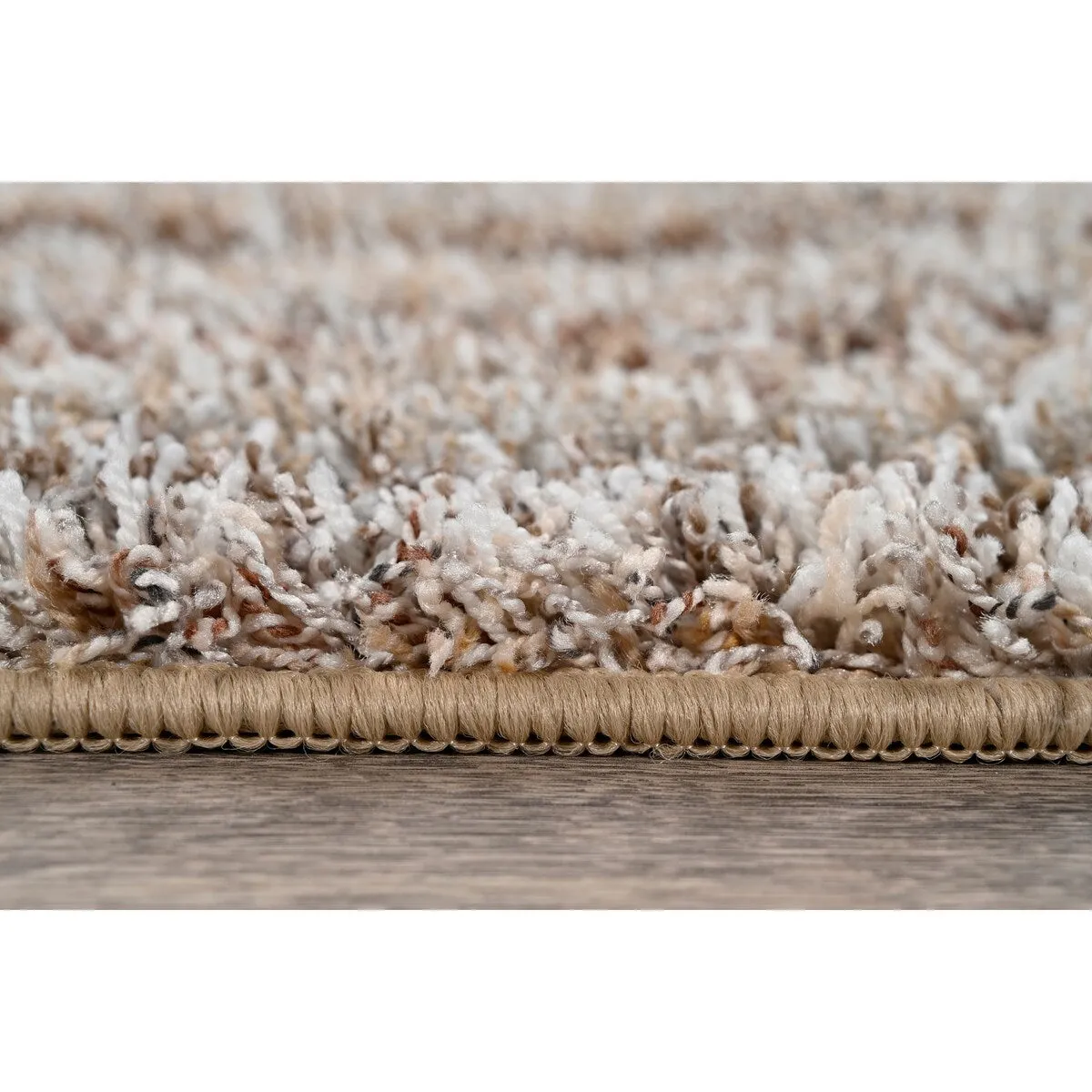 Garland Striped Shag Indoor Area Rug
