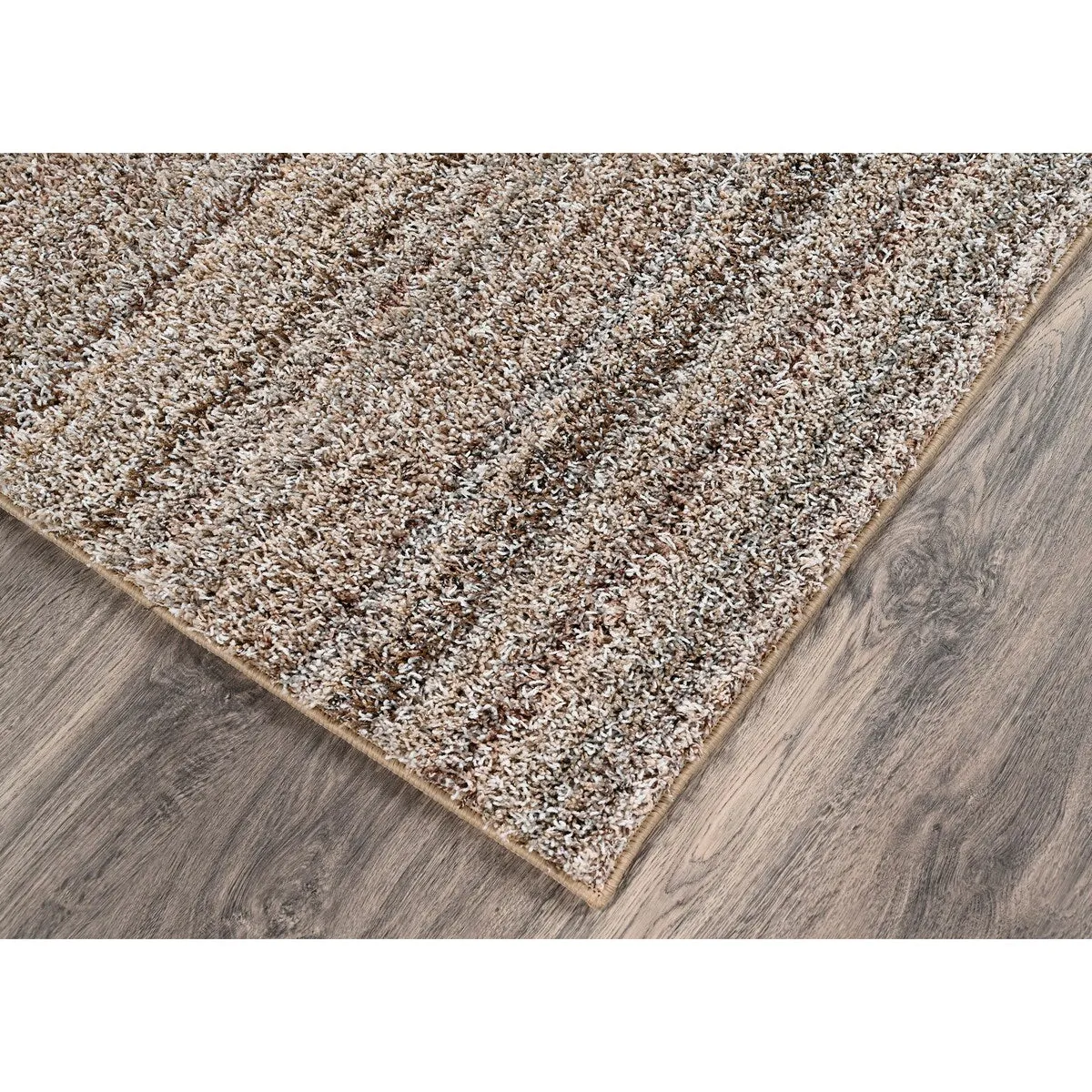 Garland Striped Shag Indoor Area Rug
