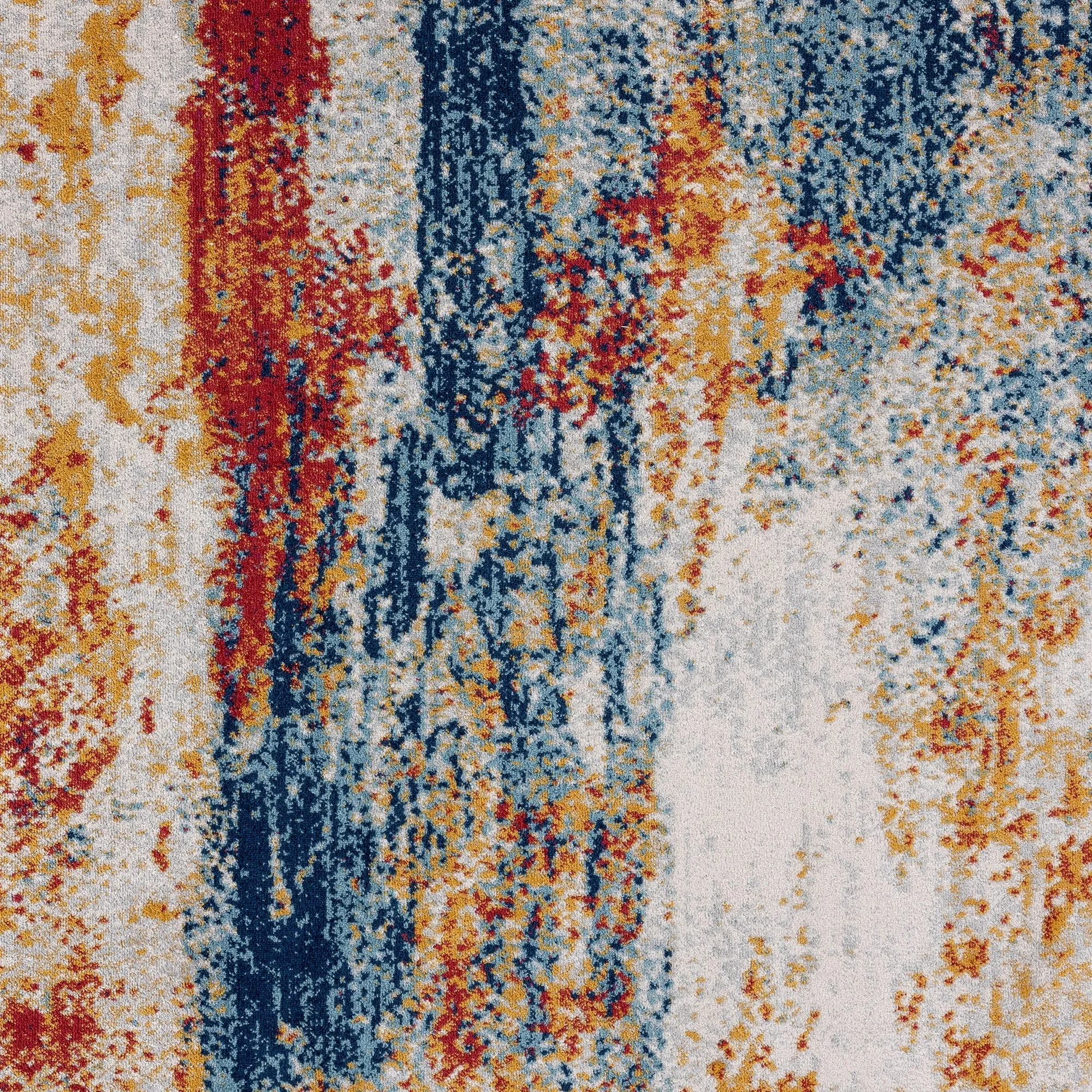 Gematria Industrial Abstract Indoor Area Rug