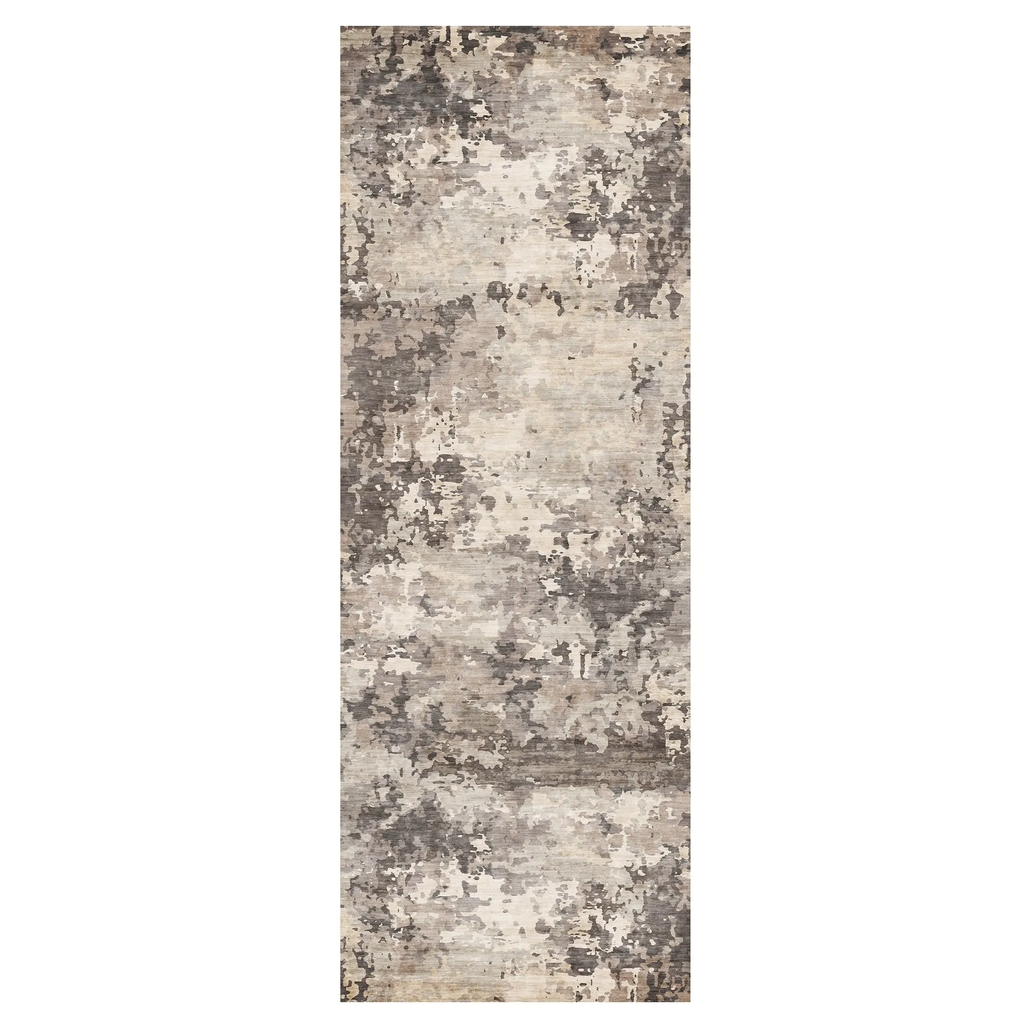 Gertmenian Crystal Print Soft Flat Pile Polyester Slip Resistant Washable Indoor Printed Area Rug Collection