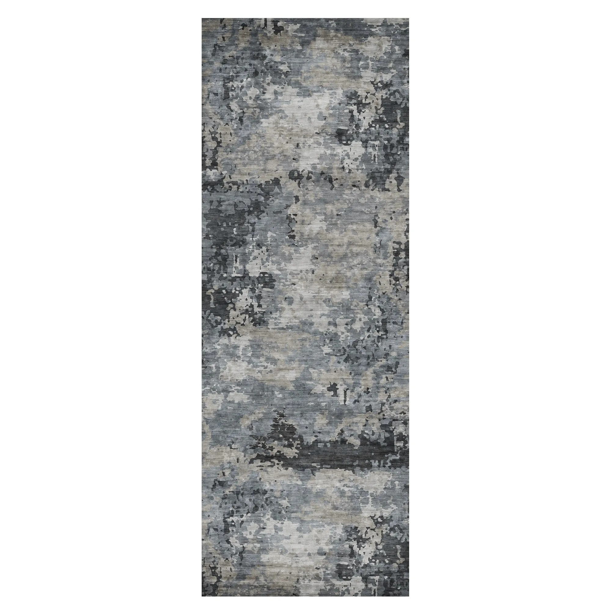 Gertmenian Crystal Print Soft Flat Pile Polyester Slip Resistant Washable Indoor Printed Area Rug Collection
