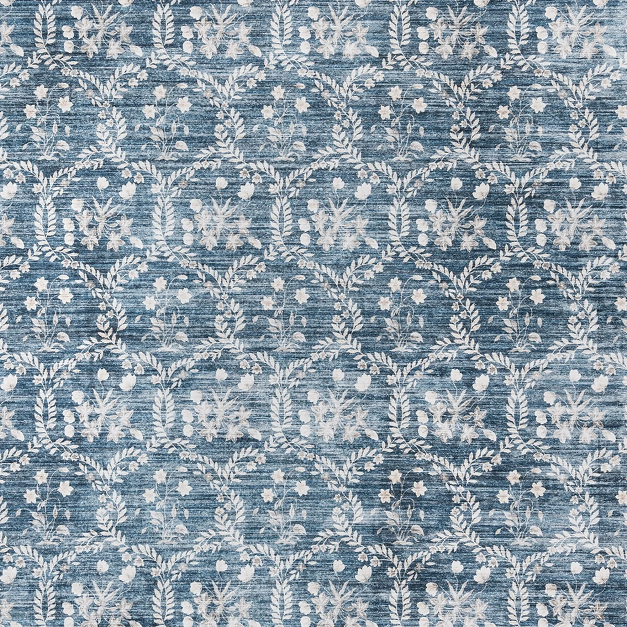 Gertmenian Crystal Print Soft Flat Pile Polyester Slip Resistant Washable Indoor Printed Area Rug Collection
