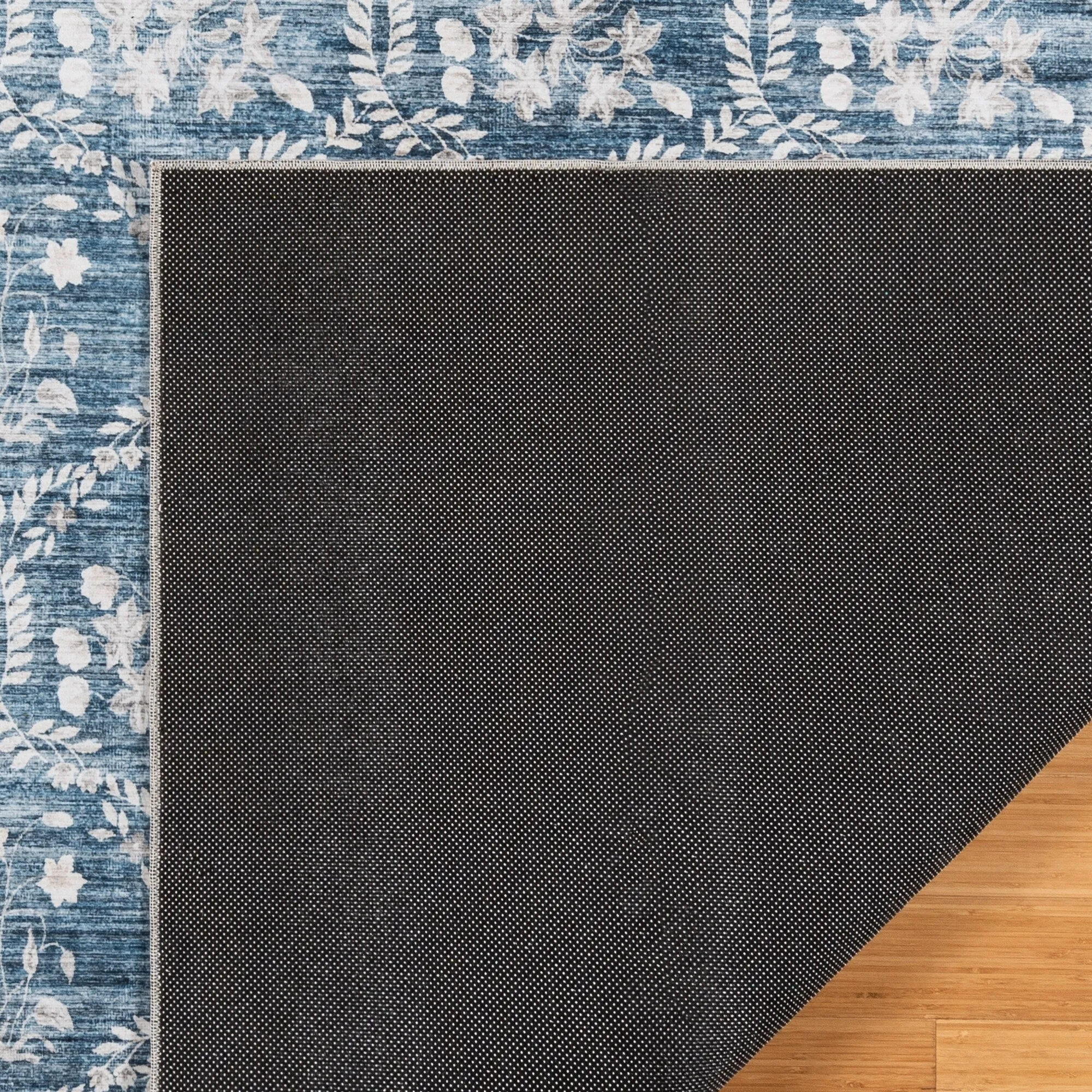Gertmenian Crystal Print Soft Flat Pile Polyester Slip Resistant Washable Indoor Printed Area Rug Collection