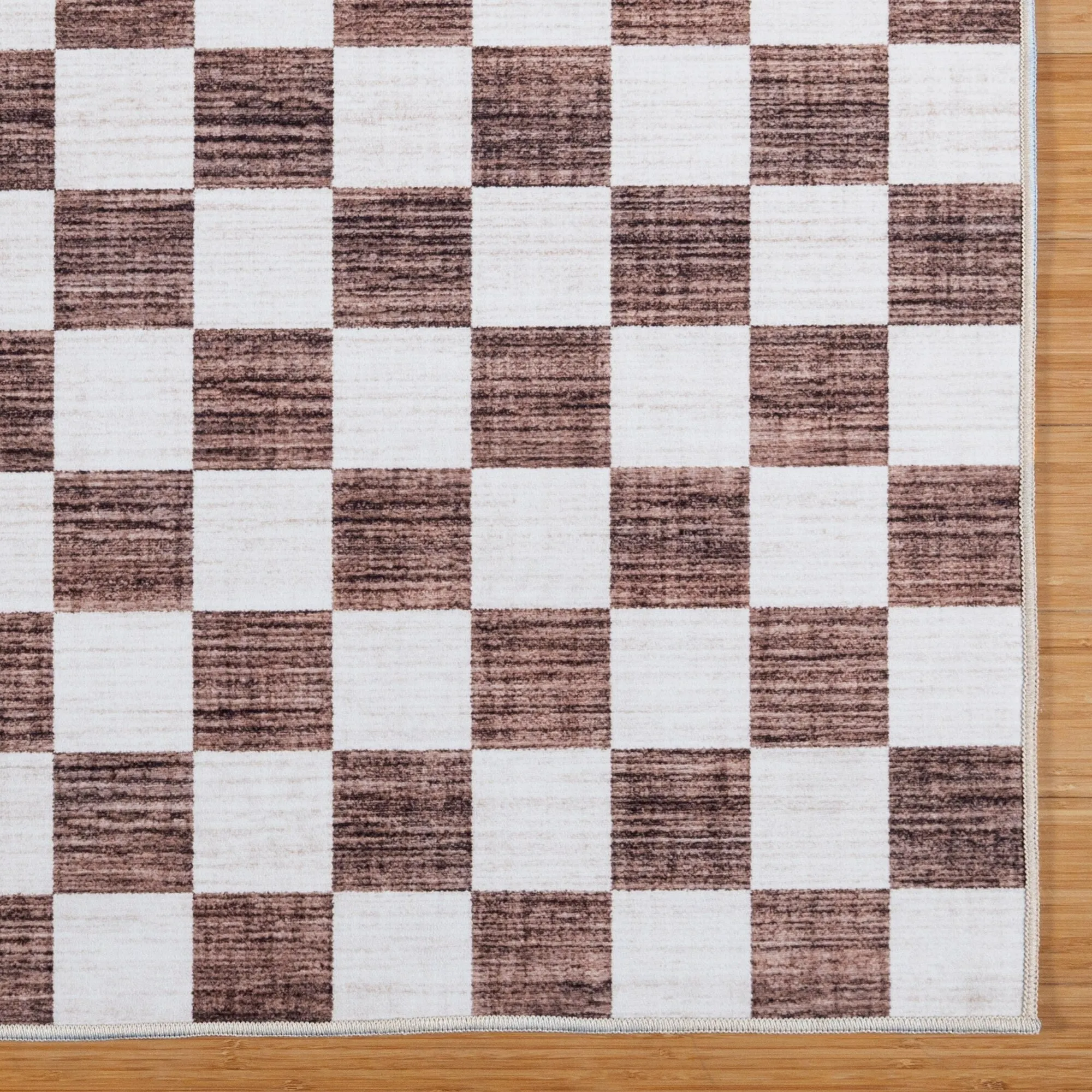 Gertmenian Crystal Print Soft Flat Pile Polyester Slip Resistant Washable Indoor Printed Area Rug Collection
