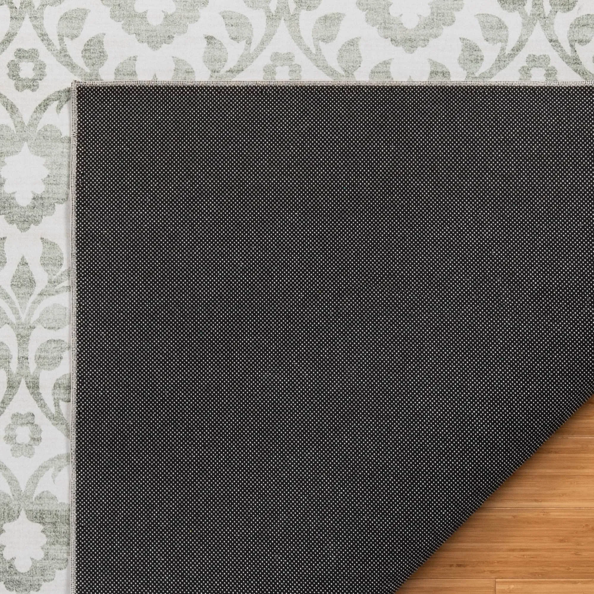 Gertmenian Crystal Print Soft Flat Pile Polyester Slip Resistant Washable Indoor Printed Area Rug Collection