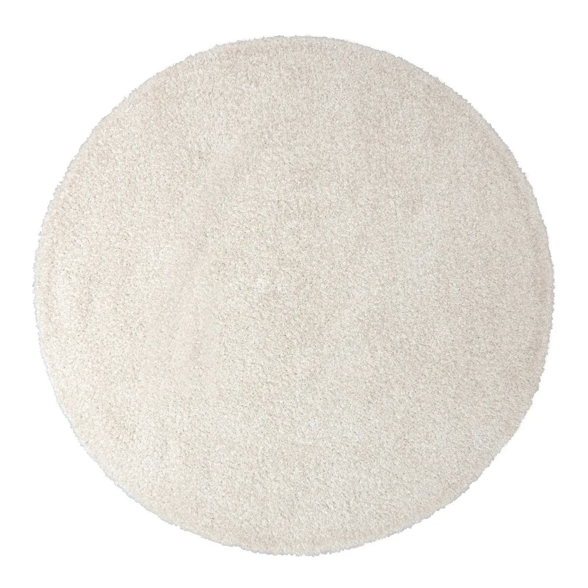 Gertmenian Thayer Solid Modern Ivory Shag Area Rug