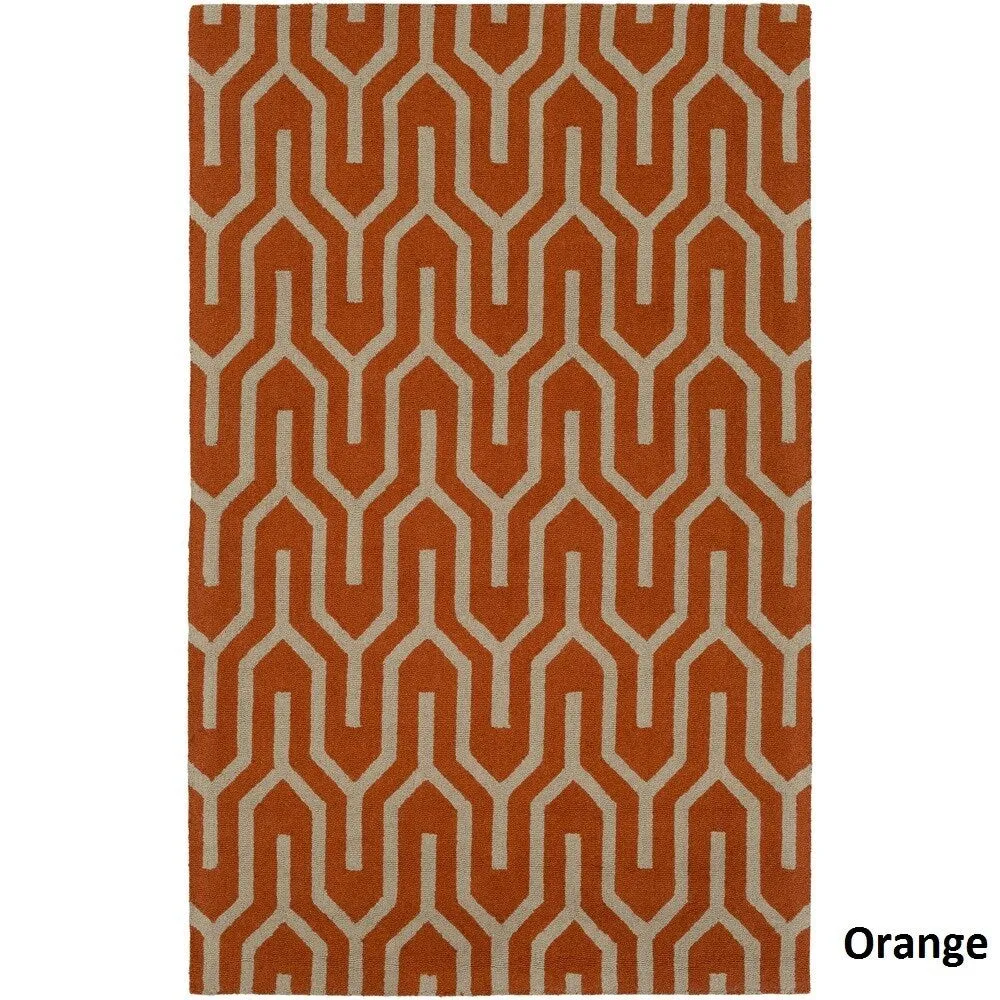 Hand-Tufted Abymes Wool Rug