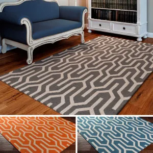 Hand-Tufted Abymes Wool Rug