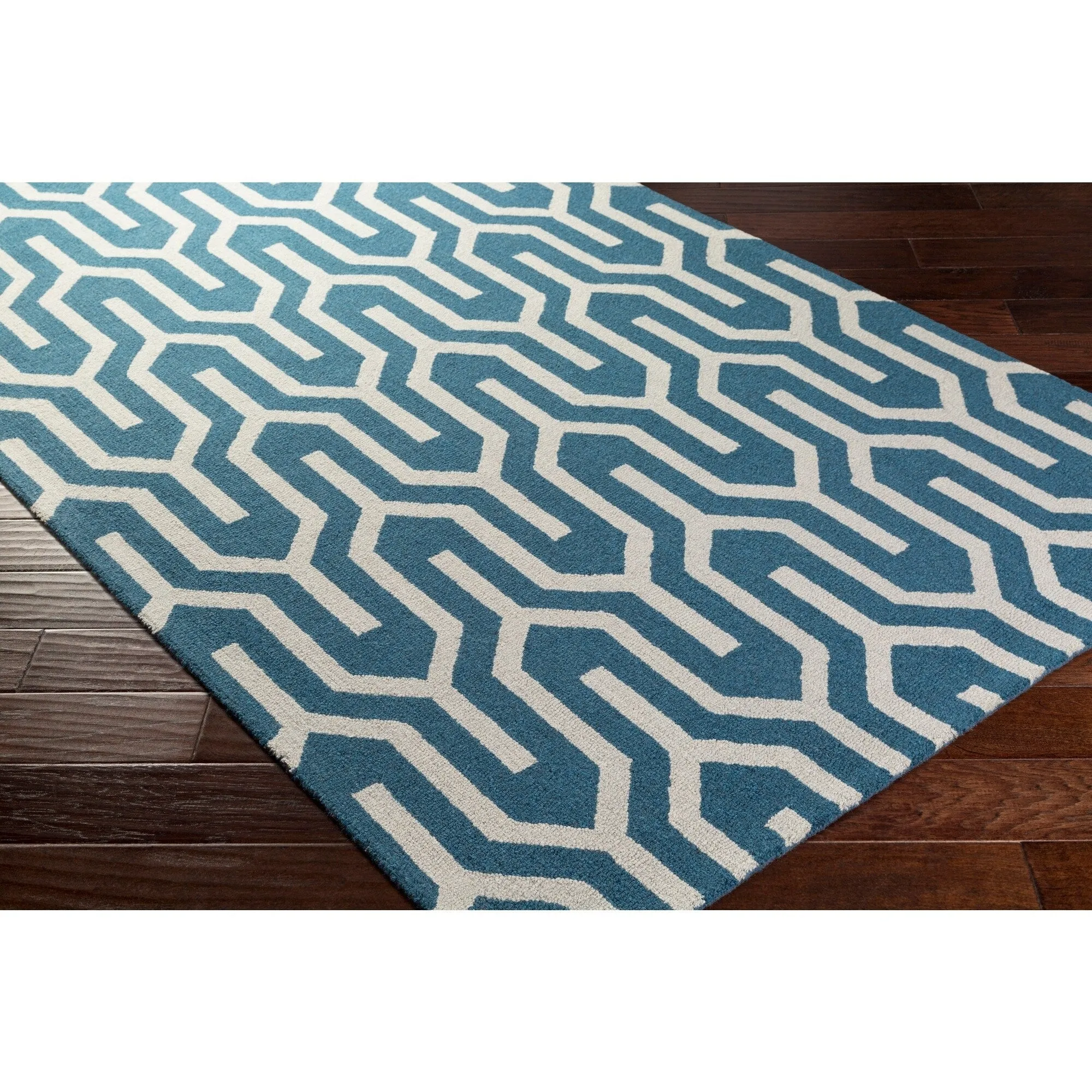 Hand-Tufted Abymes Wool Rug