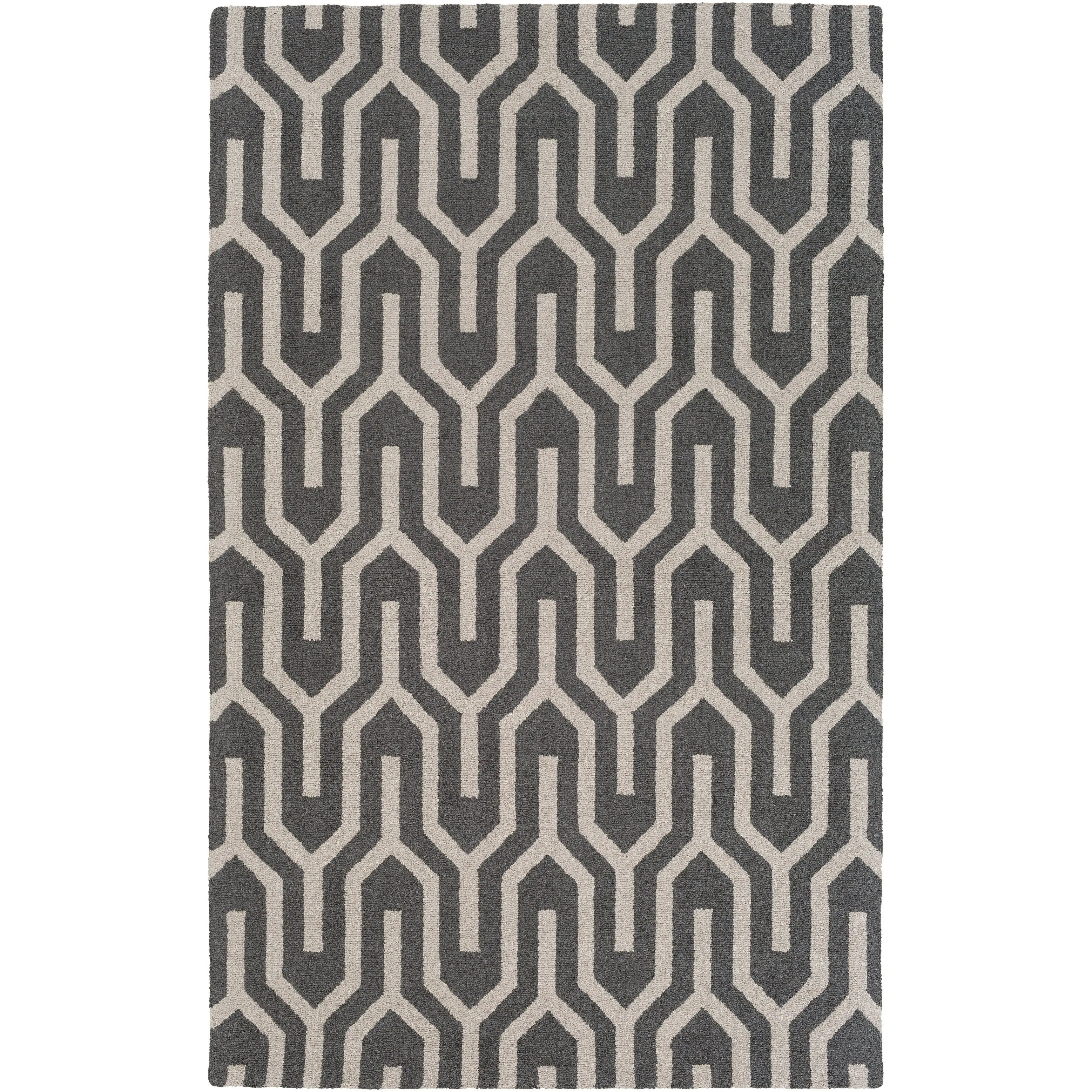 Hand-Tufted Abymes Wool Rug