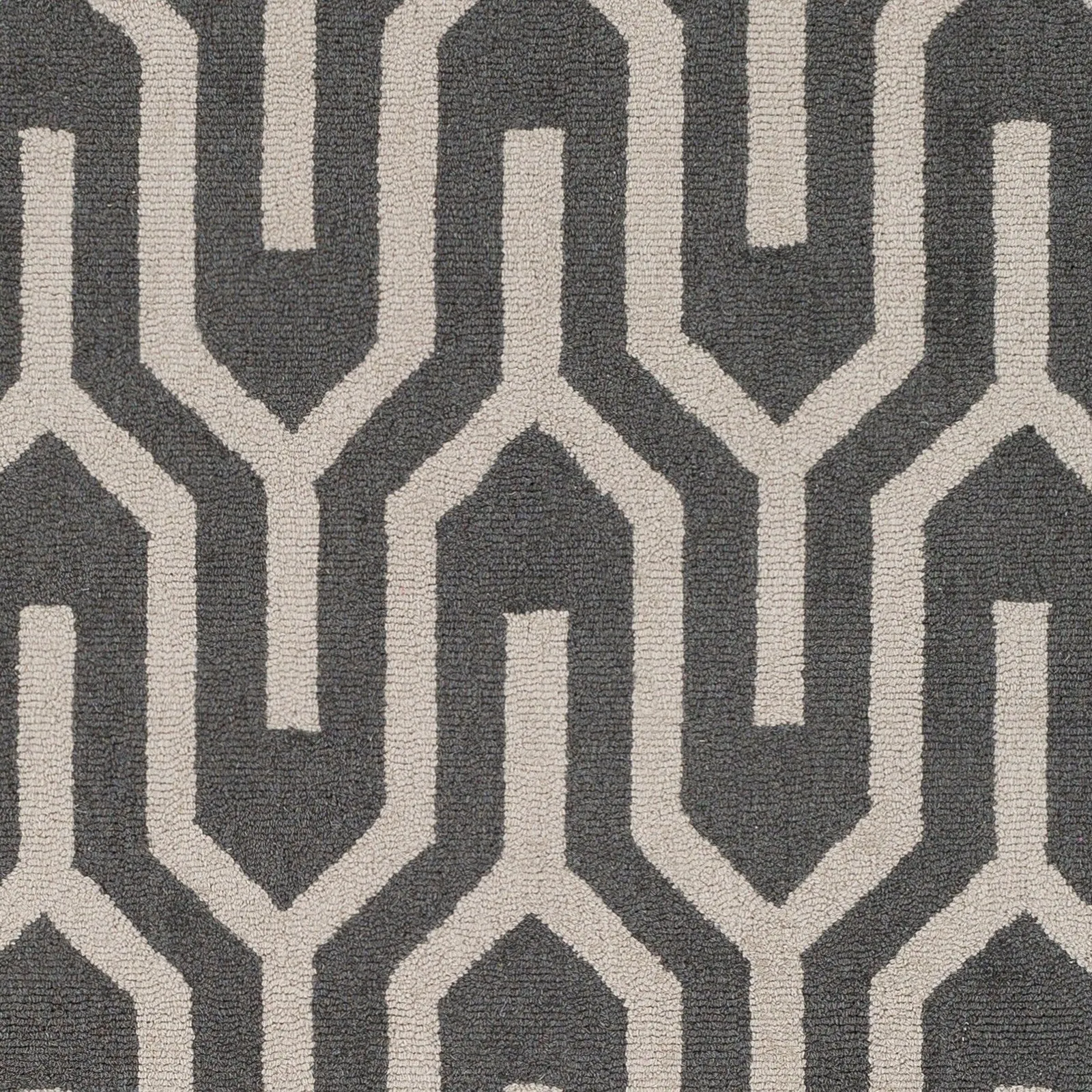 Hand-Tufted Abymes Wool Rug