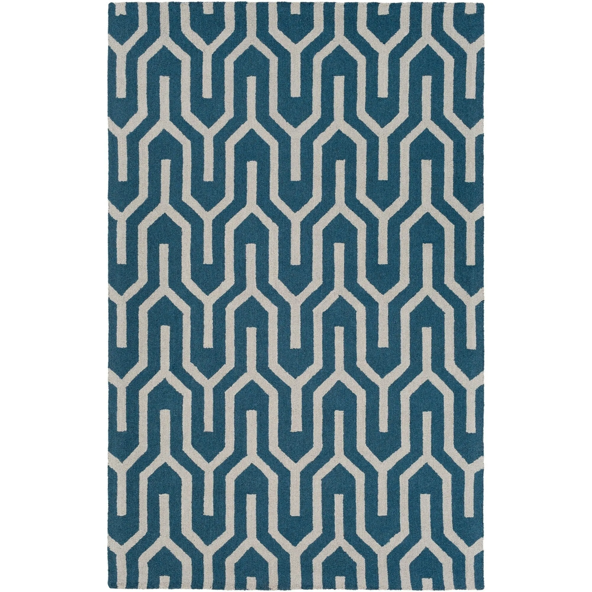 Hand-Tufted Abymes Wool Rug